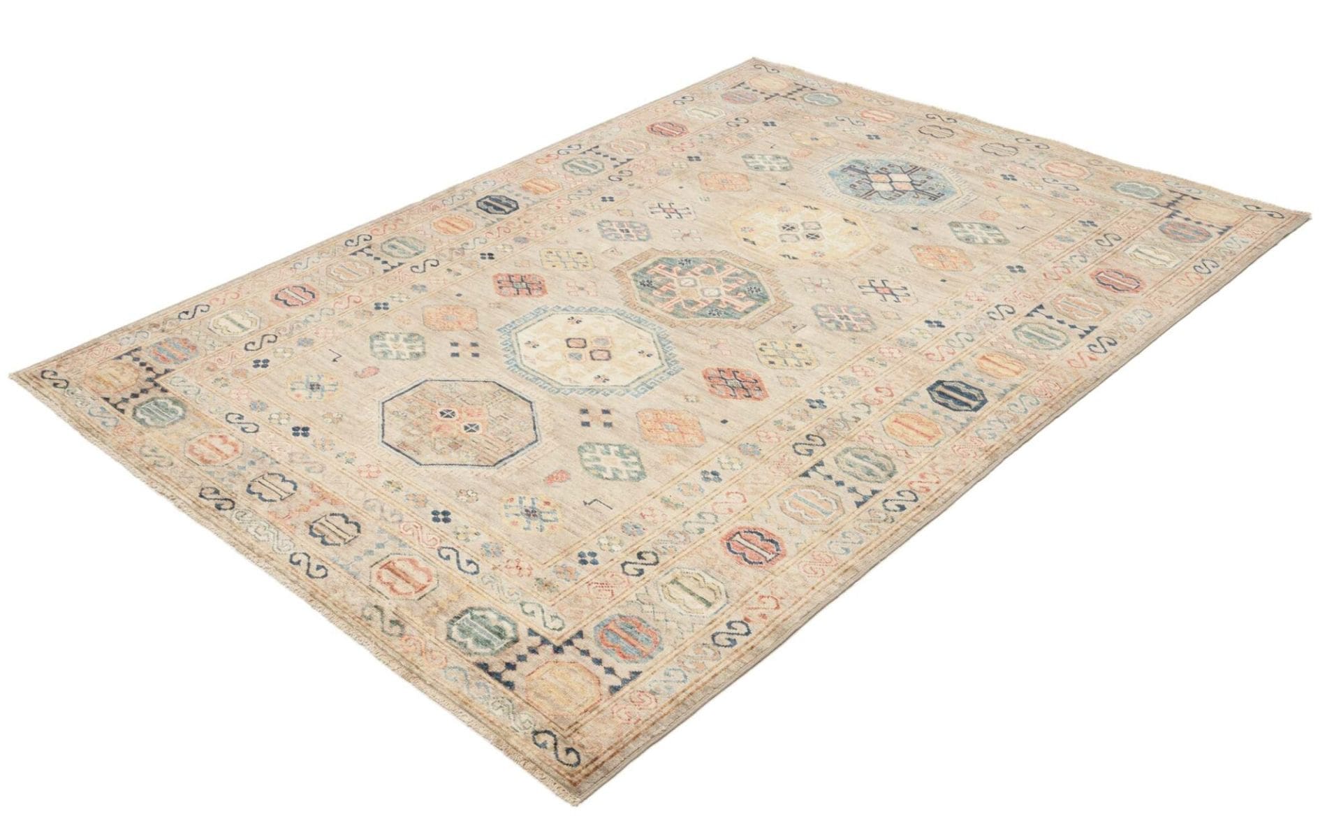 Handgeknüpfter Kazak Orientteppich 153 × 209 cm
