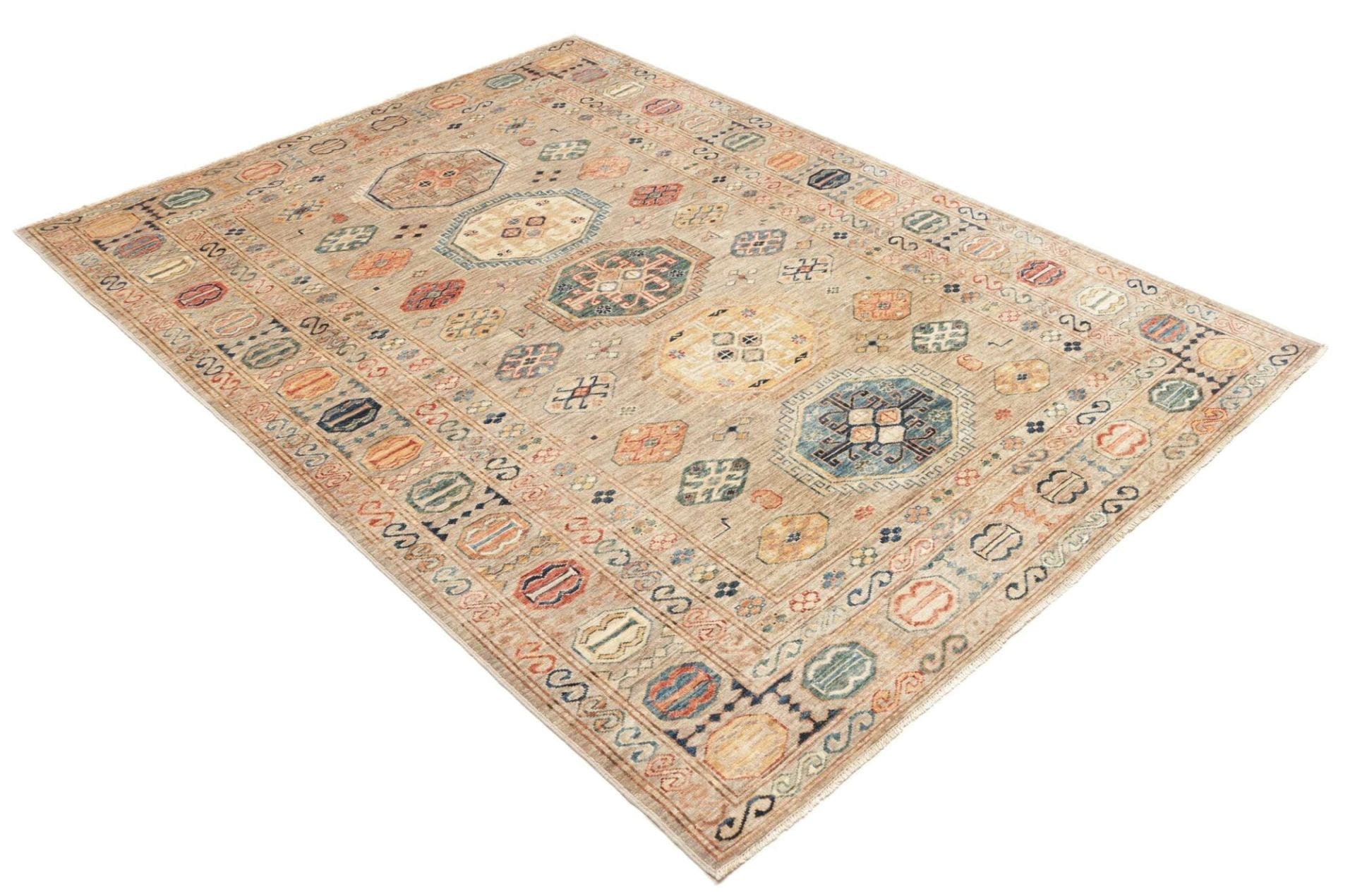 Handgeknüpfter Kazak Orientteppich 153 × 209 cm