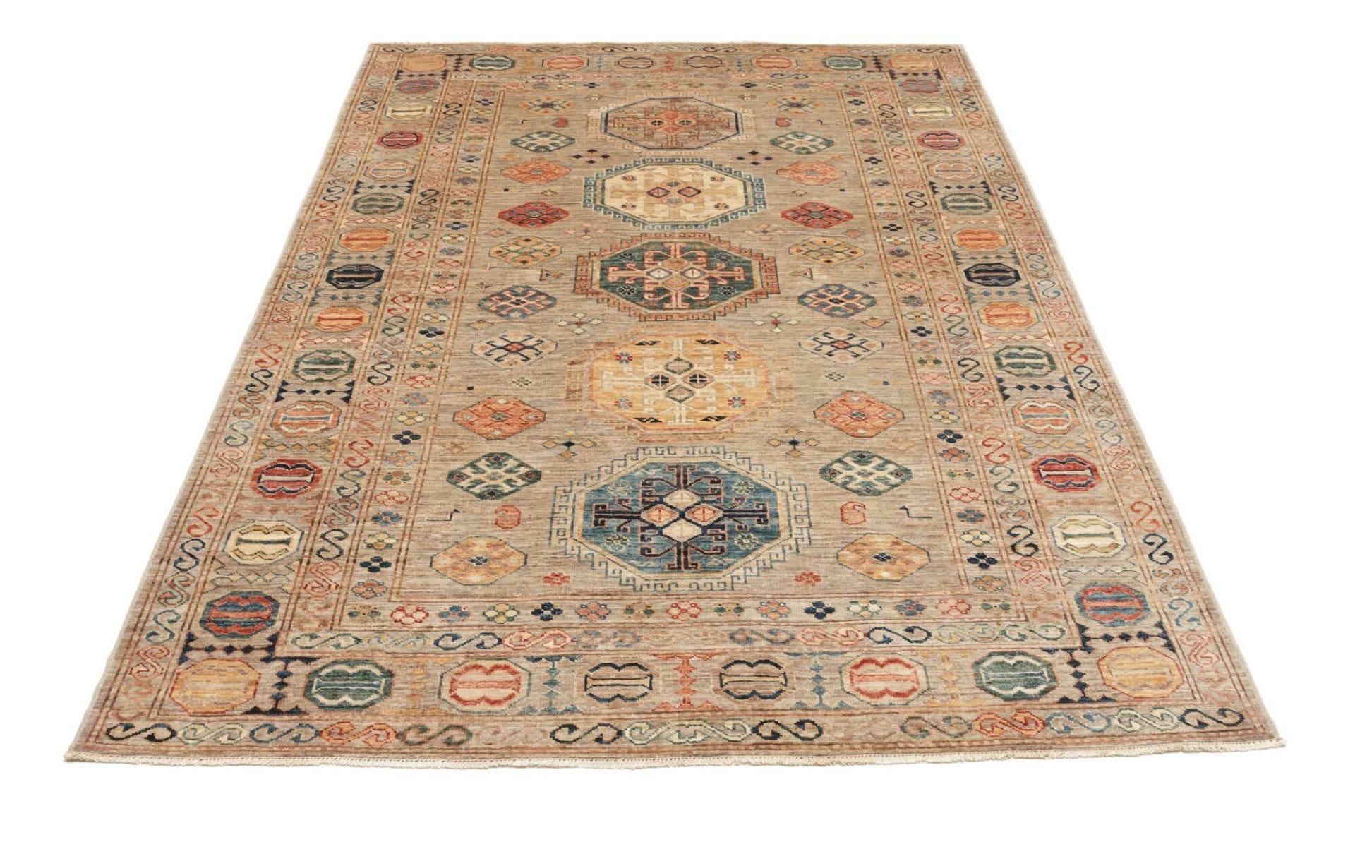 Handgeknüpfter Kazak Orientteppich 153 × 209 cm