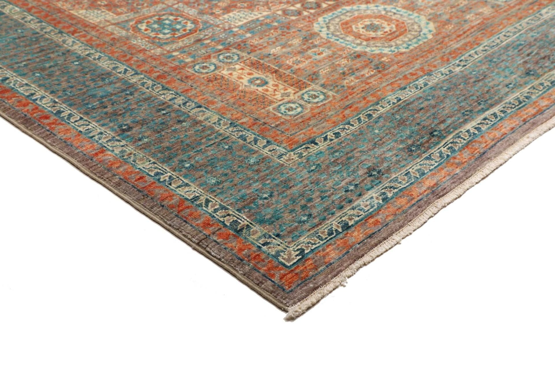 Handgeknüpfter Mamluk Orientteppich, 131 × 178 cm, Wolle