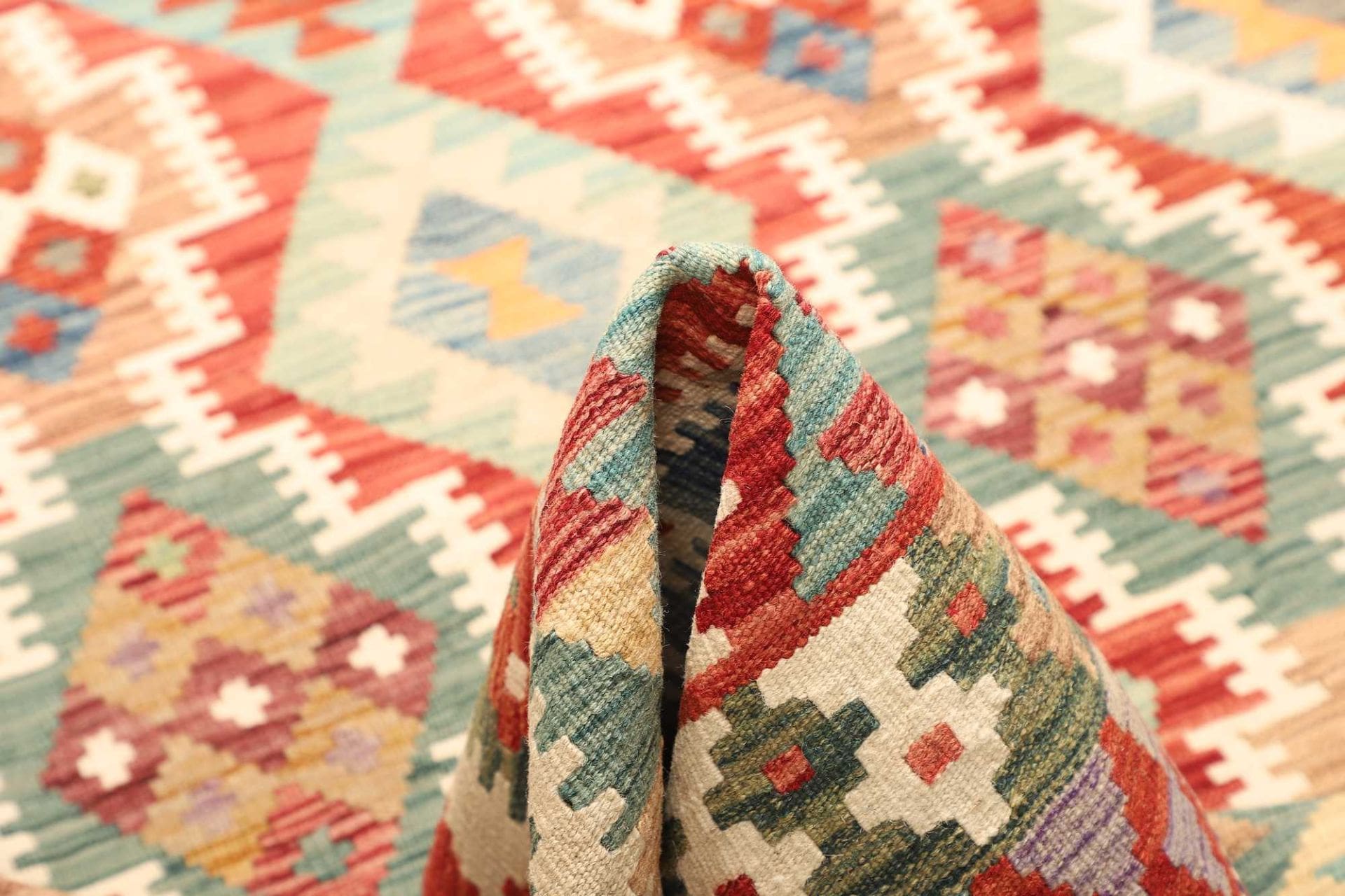 Kelim aus Pakistan, 151 × 197 cm