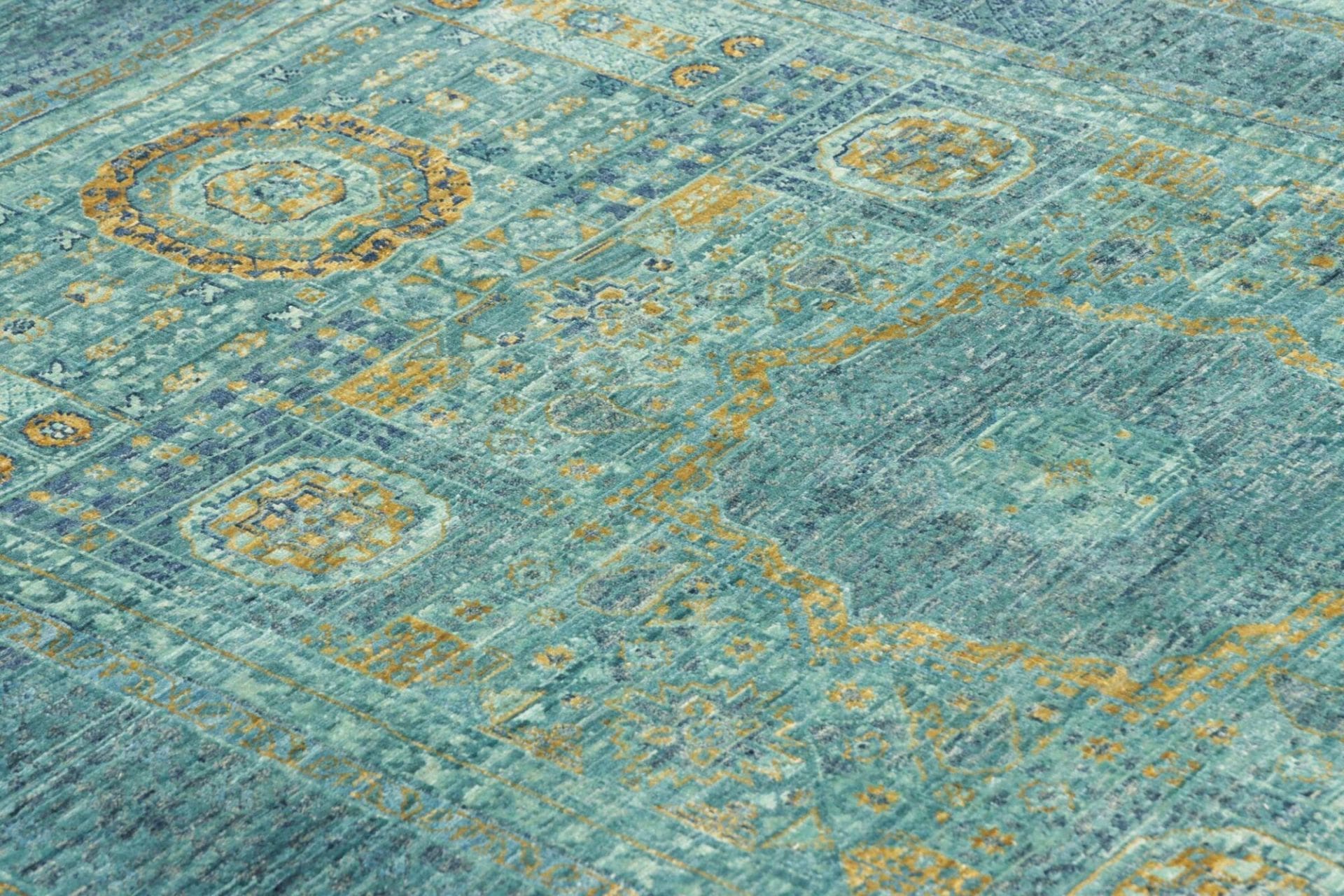 Mamluk Orientteppich 123 × 186 cm aus Wolle, handgeknüpft