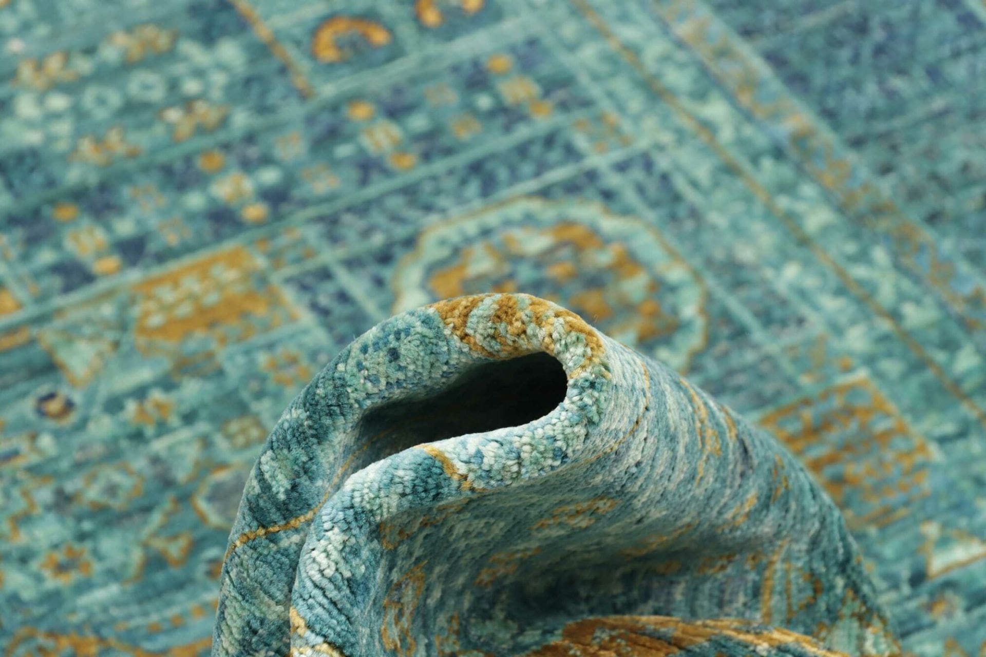 Mamluk Orientteppich 123 × 186 cm aus Wolle, handgeknüpft