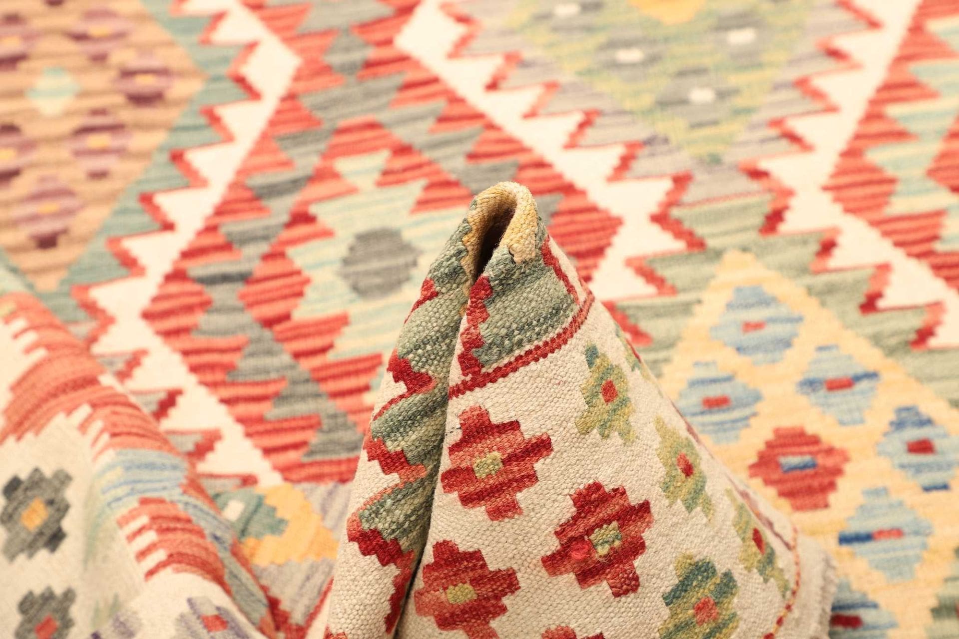 Kelim aus Pakistan, 132 × 186 cm
