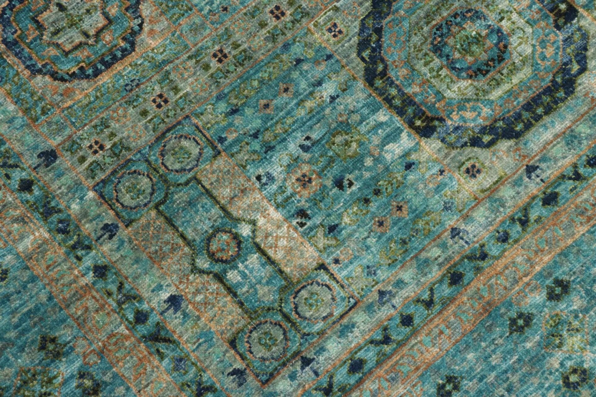 Handgeknüpfter Mamluk Orientteppich 128 × 181 cm