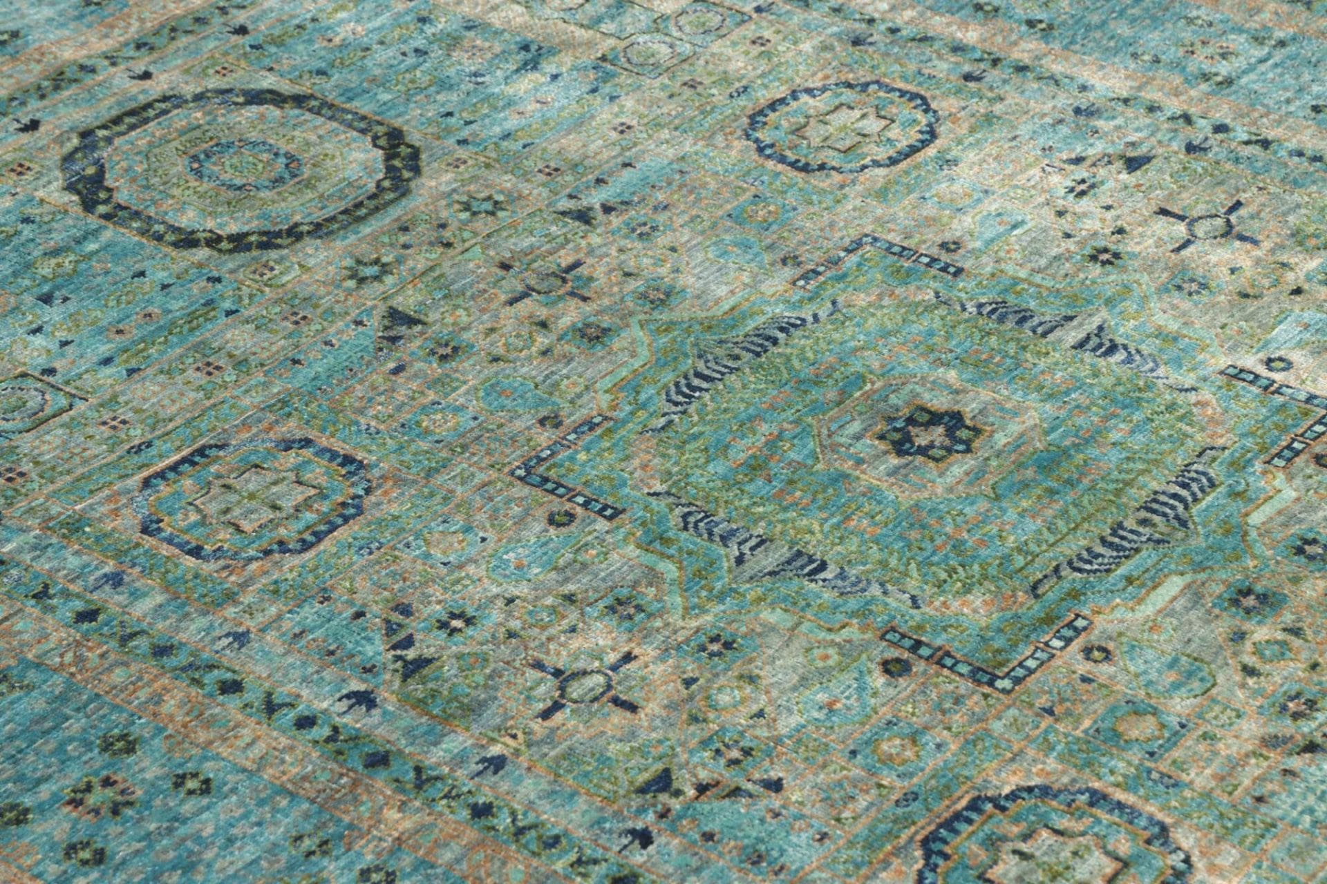 Handgeknüpfter Mamluk Orientteppich 128 × 181 cm