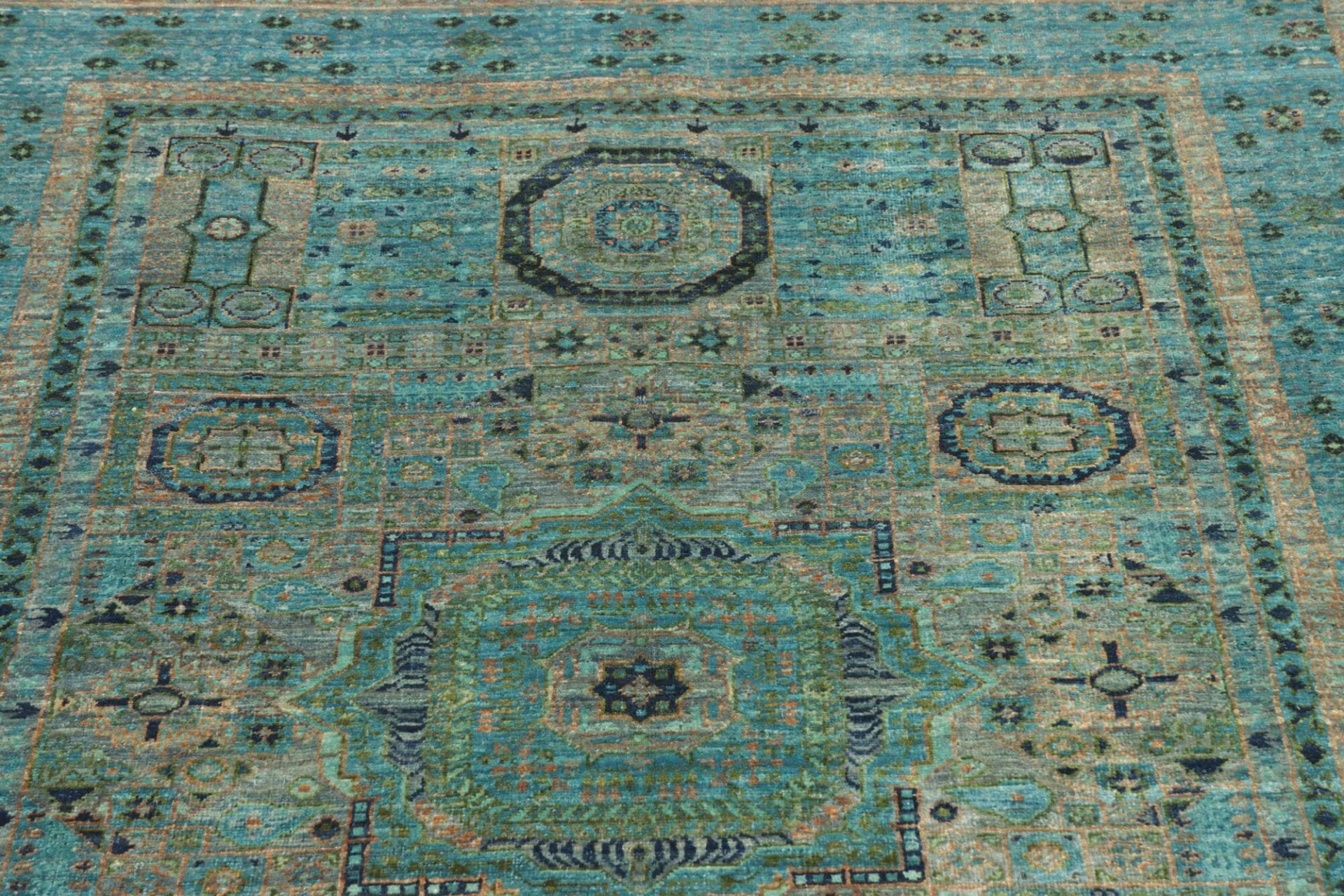 Handgeknüpfter Mamluk Orientteppich 128 × 181 cm