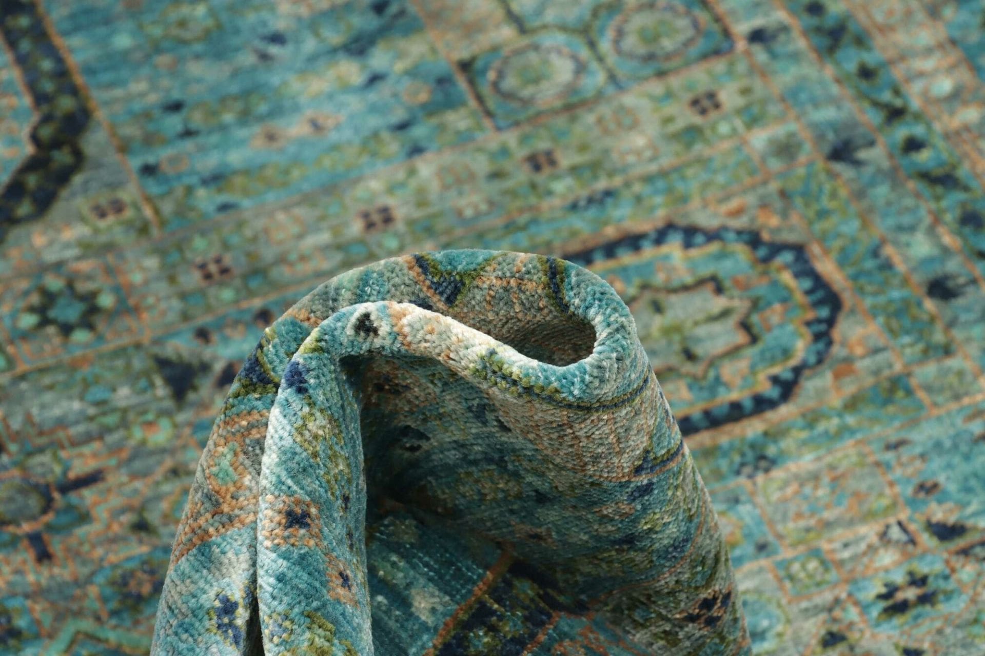 Handgeknüpfter Mamluk Orientteppich 128 × 181 cm