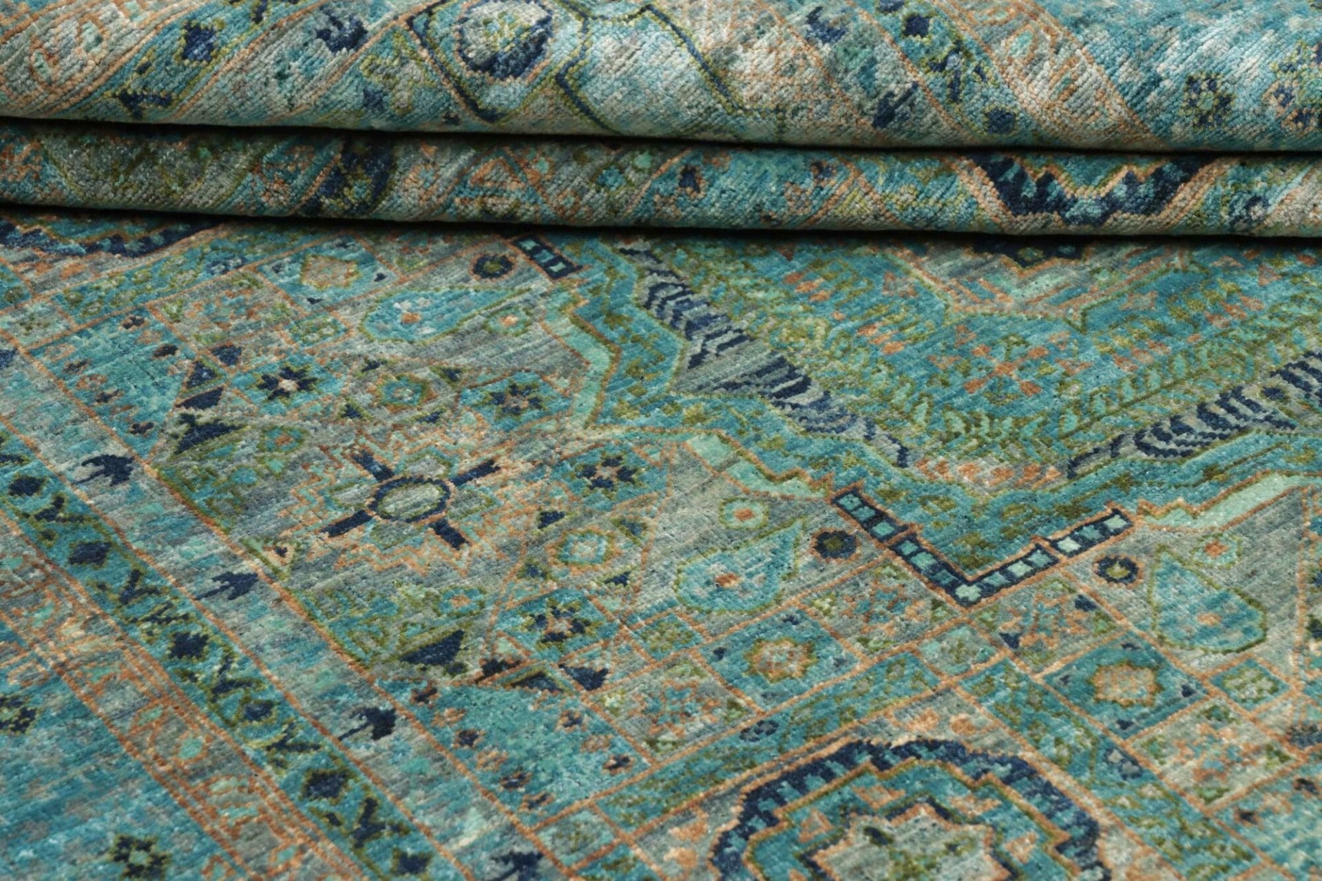 Handgeknüpfter Mamluk Orientteppich 128 × 181 cm
