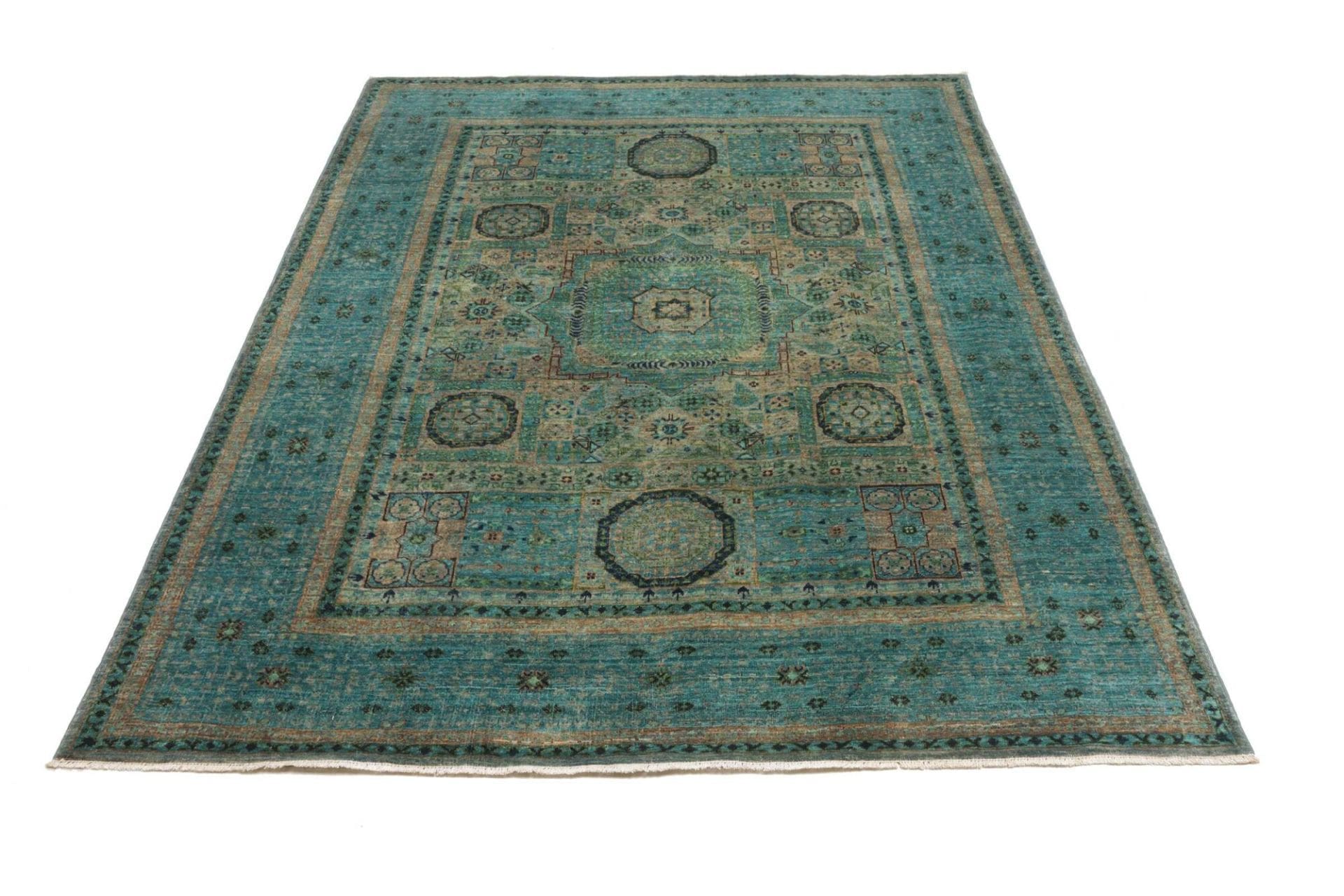 Mamluk Orientteppich aus Pakistan, 146 × 201 cm