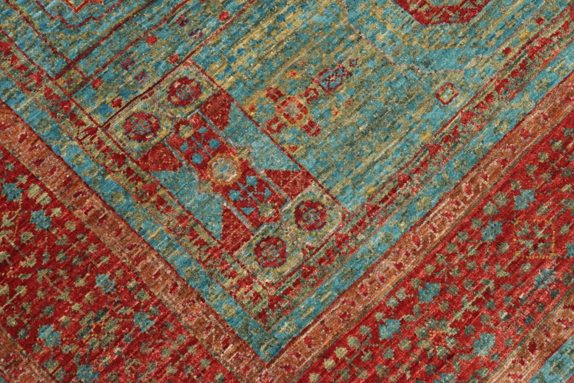 Handgeknüpfter Mamluk Orientteppich, 129 × 182 cm, Wolle