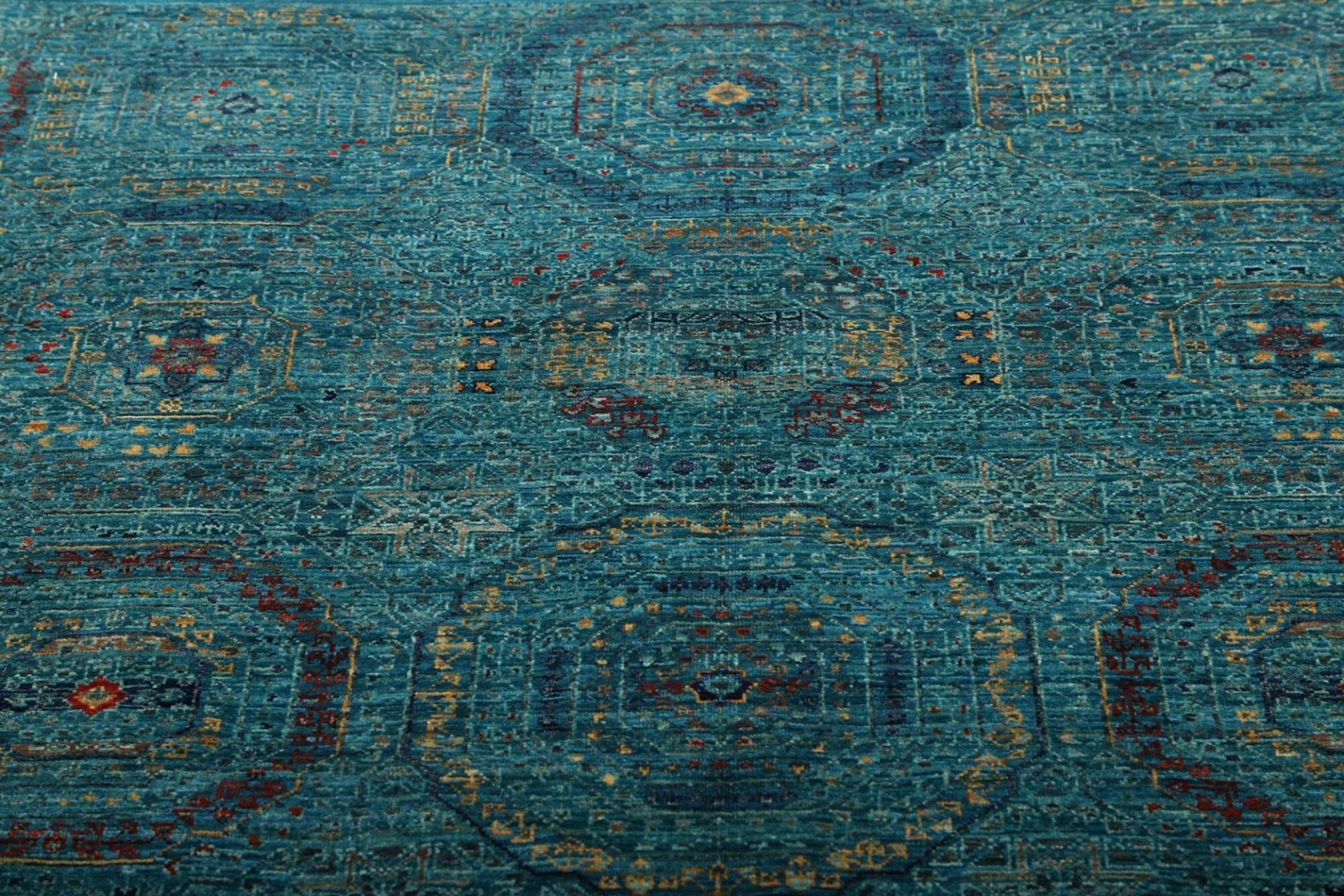 mamluk-orientteppich-126-x-178-cm-aus-schurwolle-handgeknupft-7 Handgeknüpfter Mamluk Orientteppich, 126 × 178 cm, Wolle
