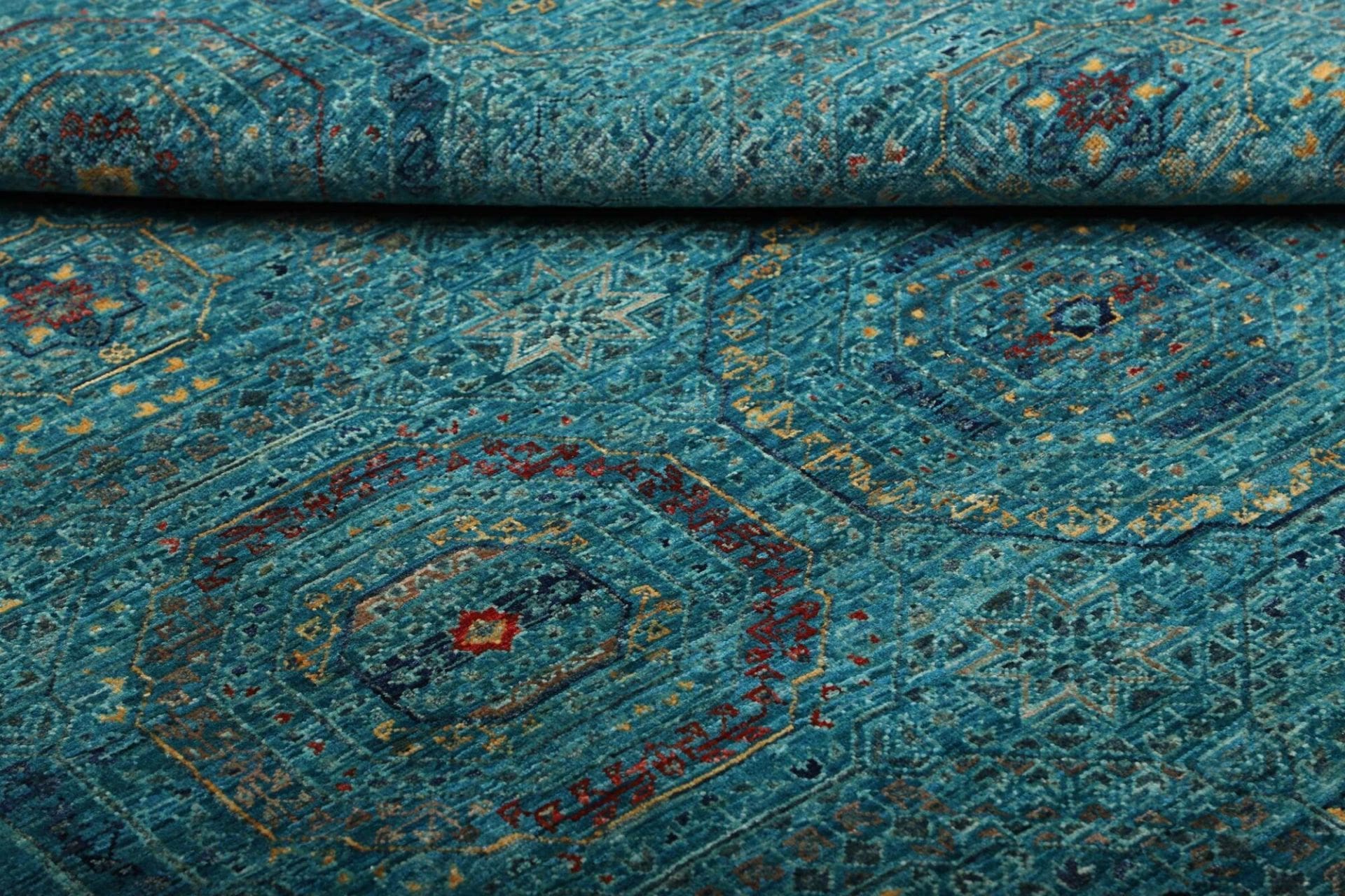 mamluk-orientteppich-126-x-178-cm-aus-schurwolle-handgeknupft-9 Handgeknüpfter Mamluk Orientteppich, 126 × 178 cm, Wolle