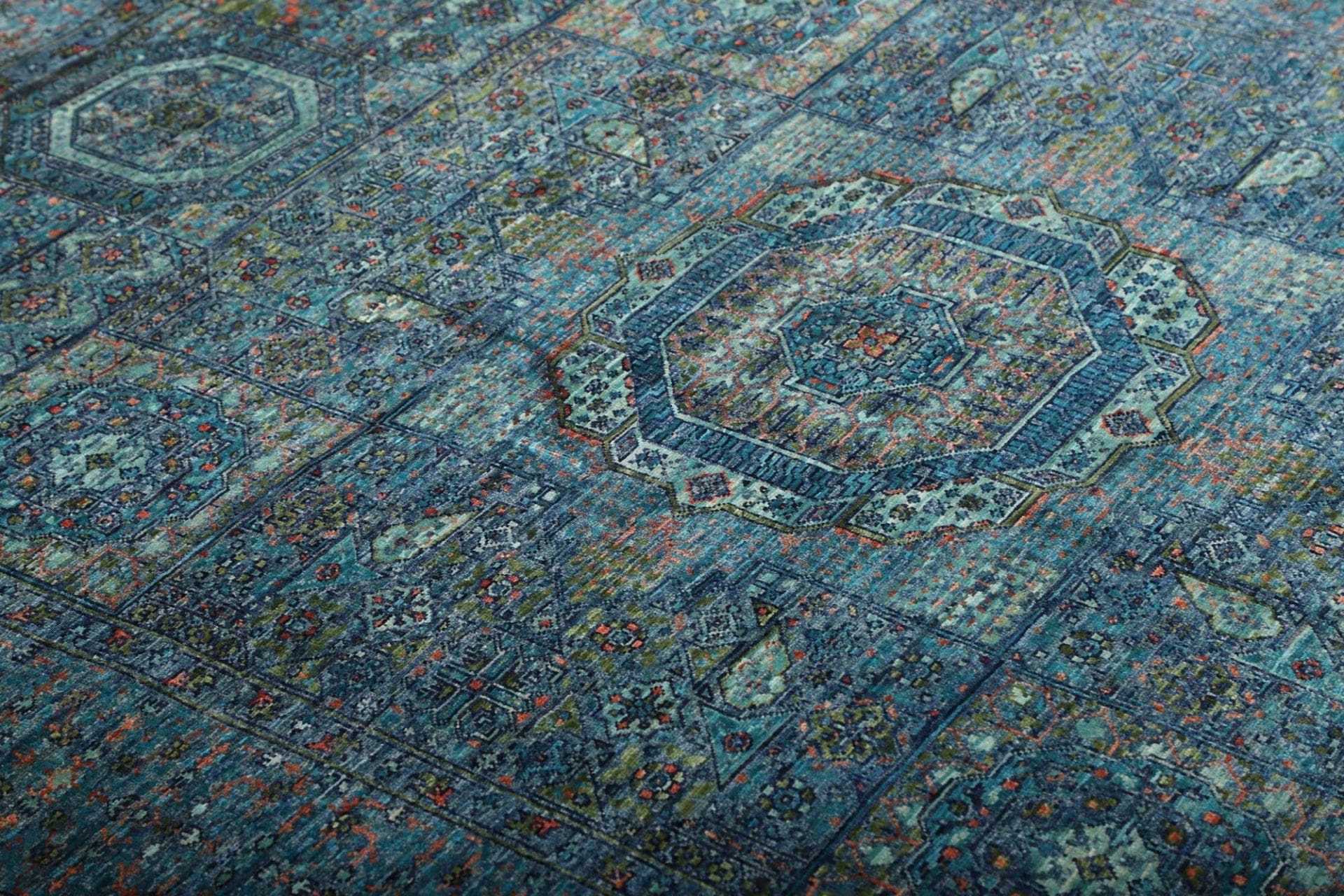 Handgeknüpfter Mamluk Orientteppich, 153 × 200 cm, Wolle