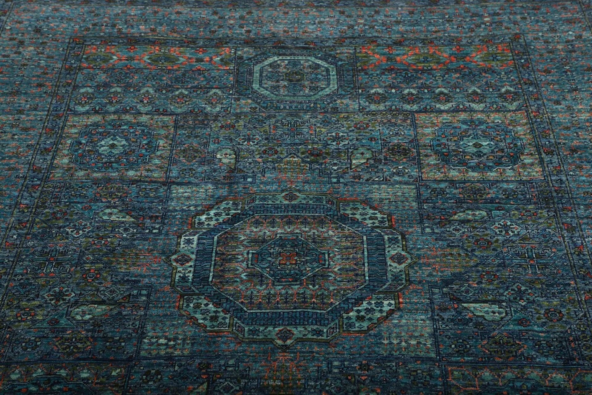 Handgeknüpfter Mamluk Orientteppich, 153 × 200 cm, Wolle