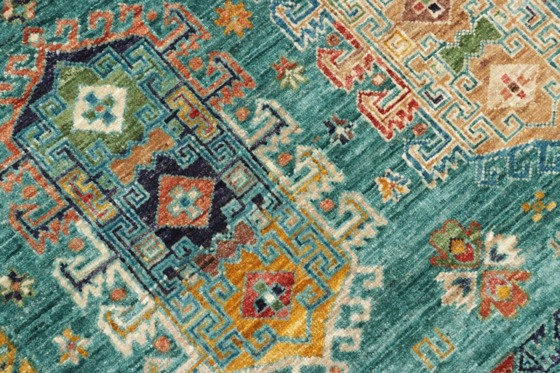 Handgeknüpfter Samarkand Orientteppich 129 × 189 cm