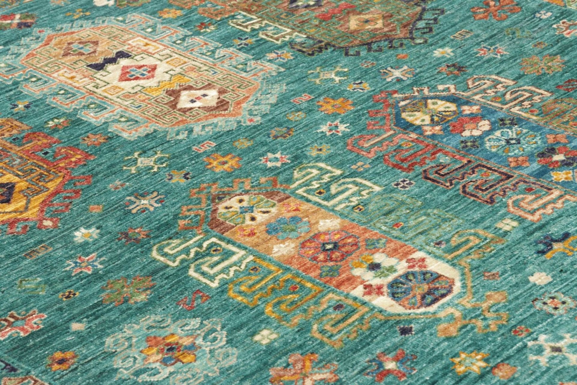 Handgeknüpfter Samarkand Orientteppich 129 × 189 cm