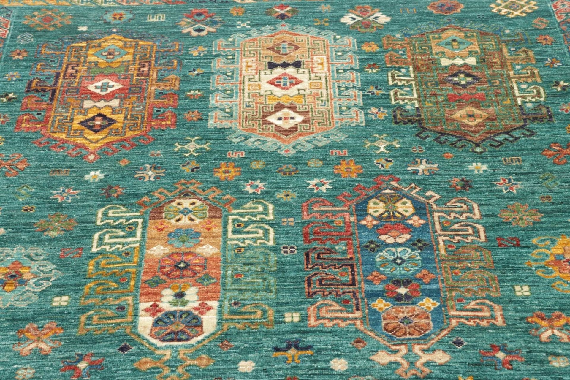 Handgeknüpfter Samarkand Orientteppich 129 × 189 cm