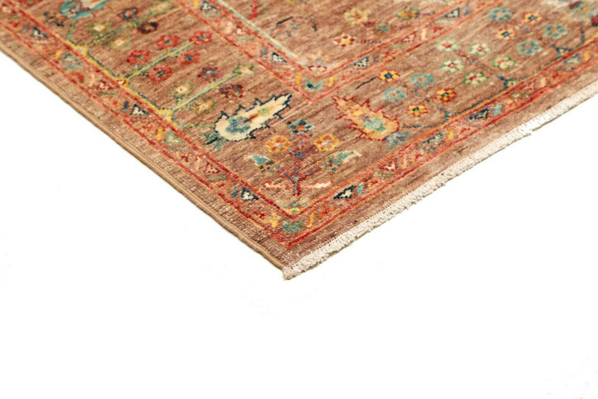 Samarkand Orientteppich 127 × 183 cm aus Wolle, handgeknüpft
