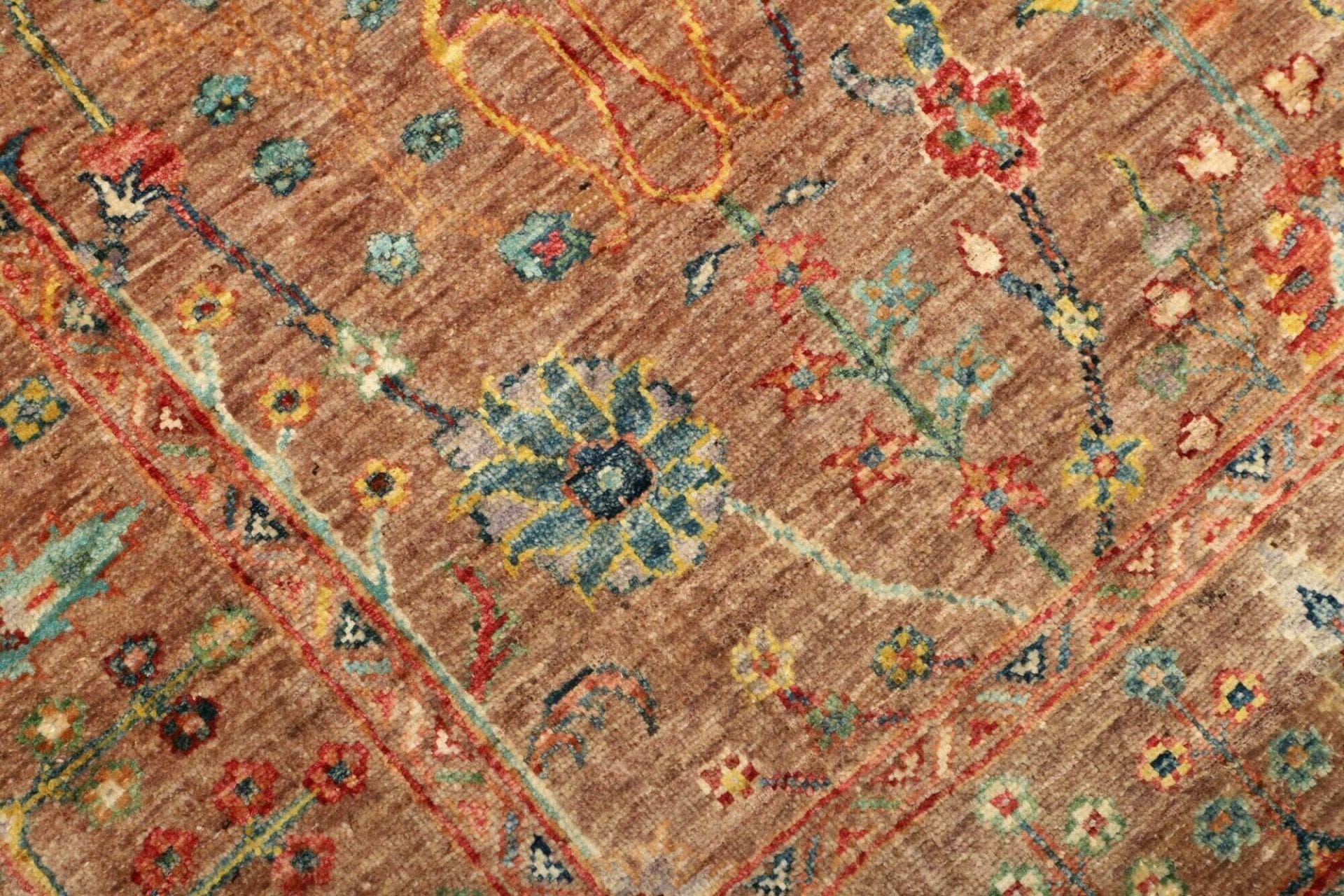 Samarkand Orientteppich 127 × 183 cm aus Wolle, handgeknüpft