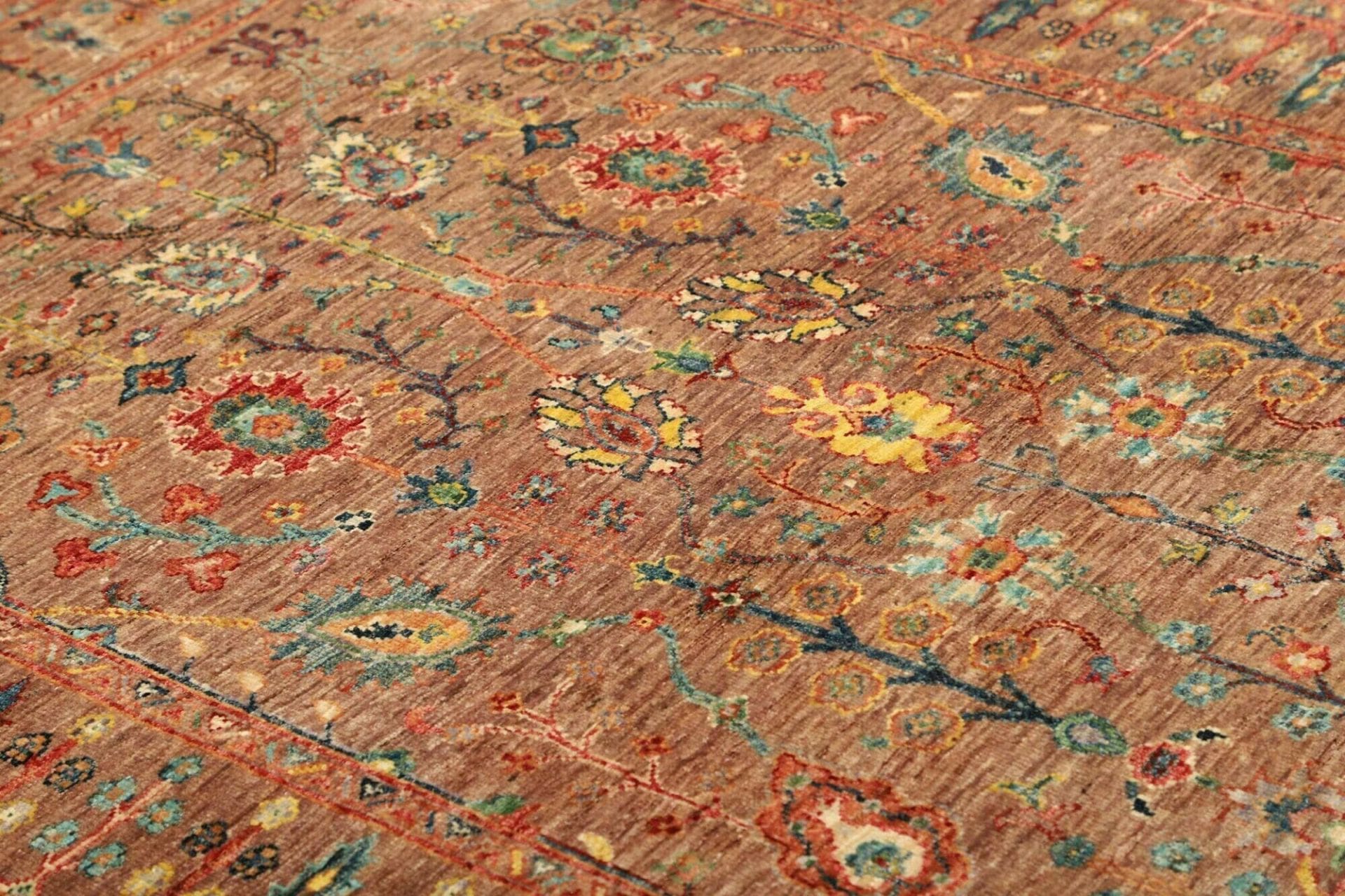 Samarkand Orientteppich 127 × 183 cm aus Wolle, handgeknüpft
