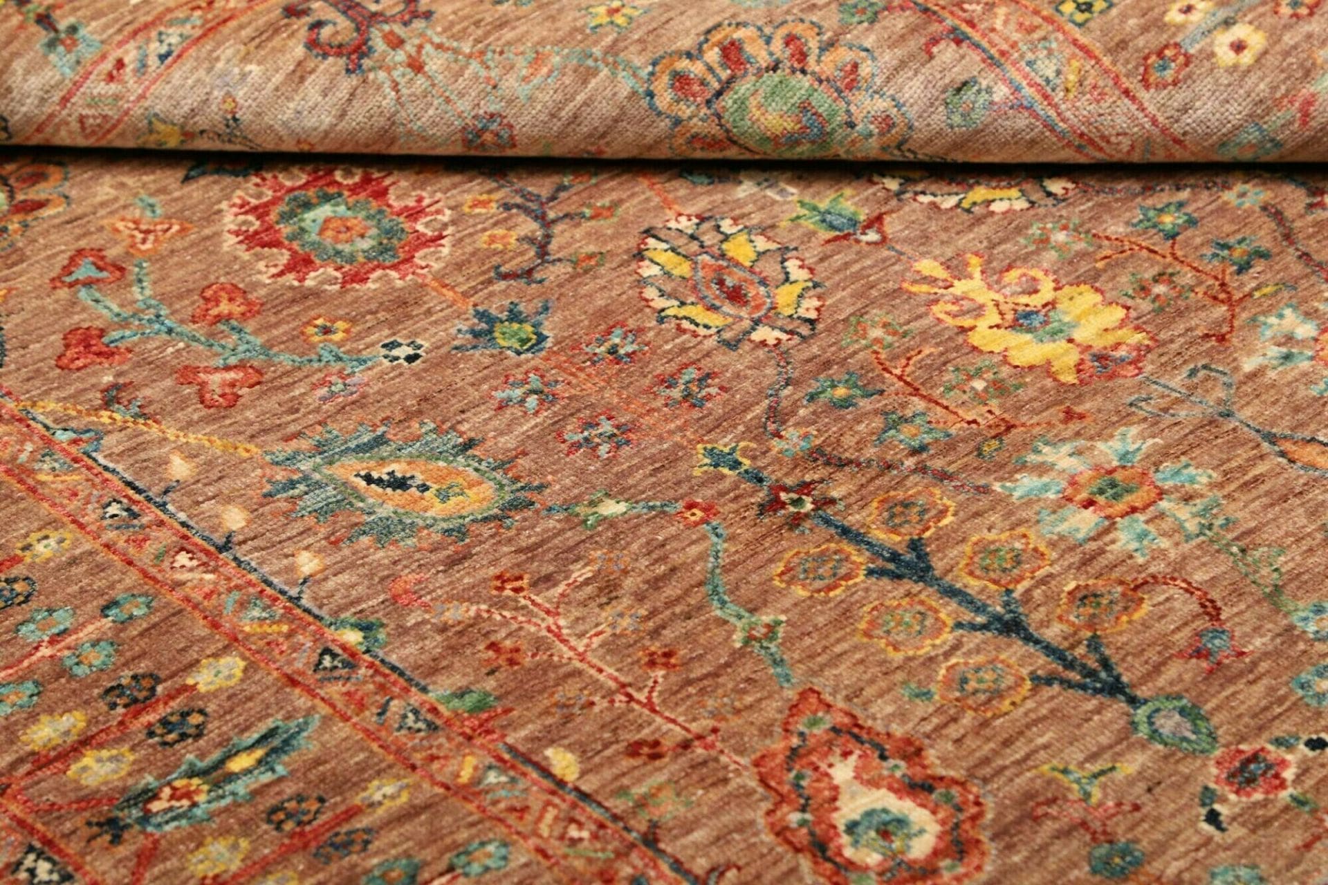 Samarkand Orientteppich 127 × 183 cm aus Wolle, handgeknüpft
