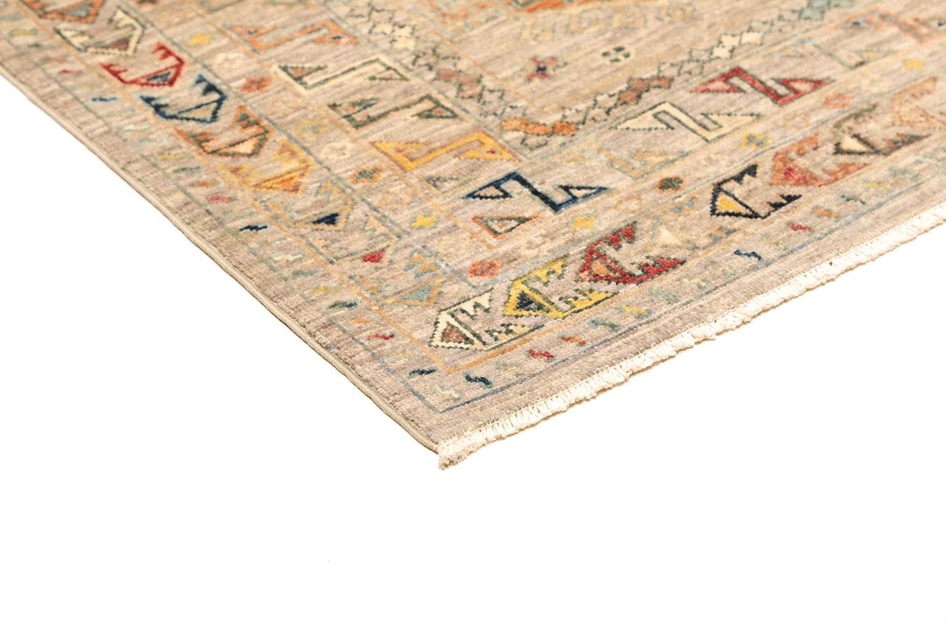 Handgeknüpfter Samarkand Orientteppich 151 × 195 cm