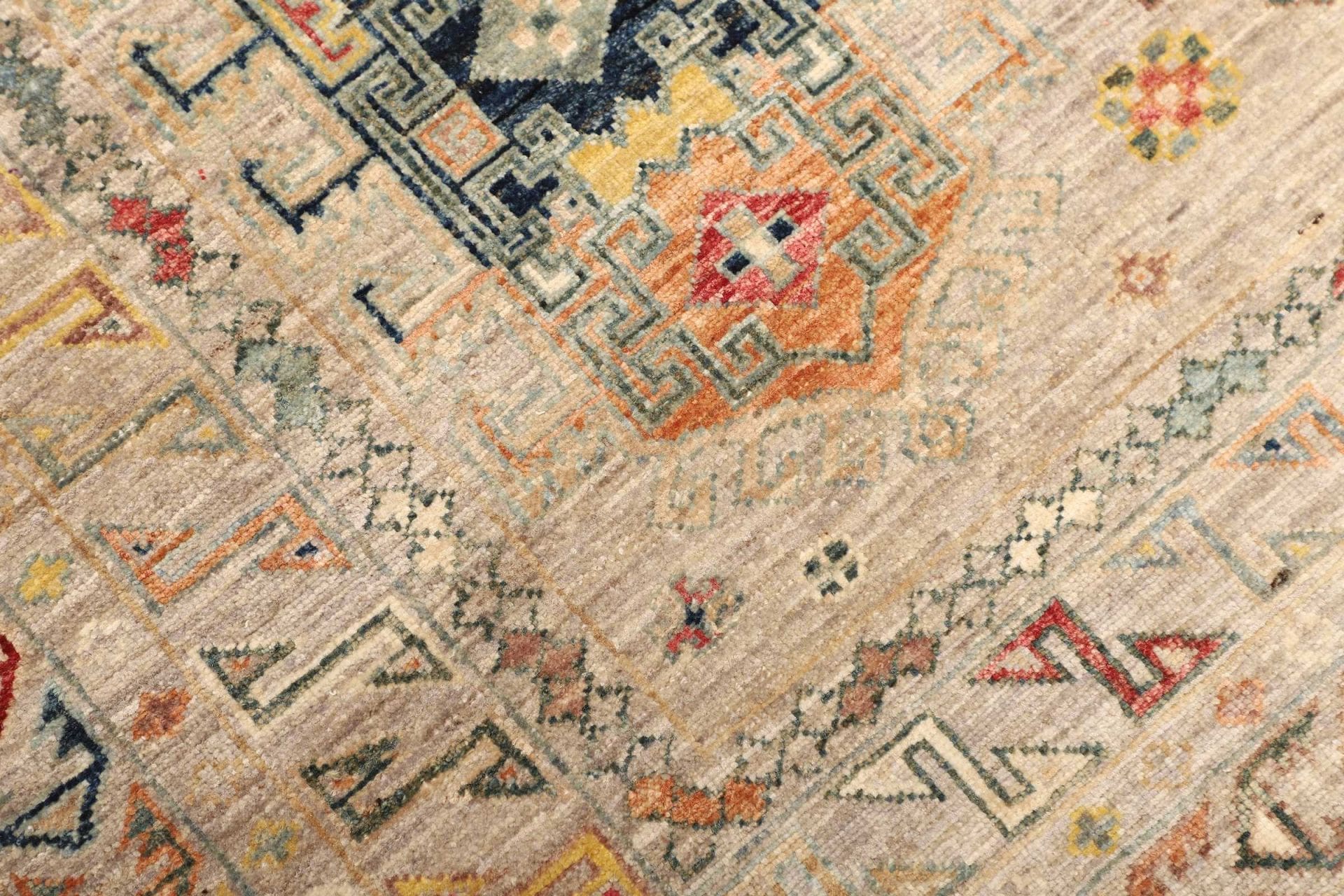 Handgeknüpfter Samarkand Orientteppich 151 × 195 cm