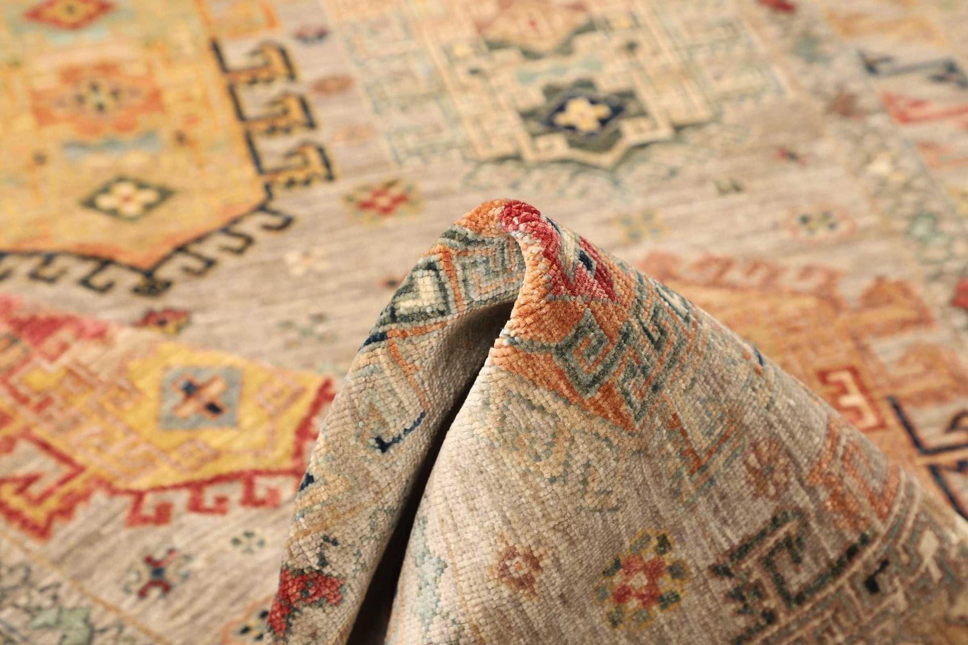 Handgeknüpfter Samarkand Orientteppich 151 × 195 cm