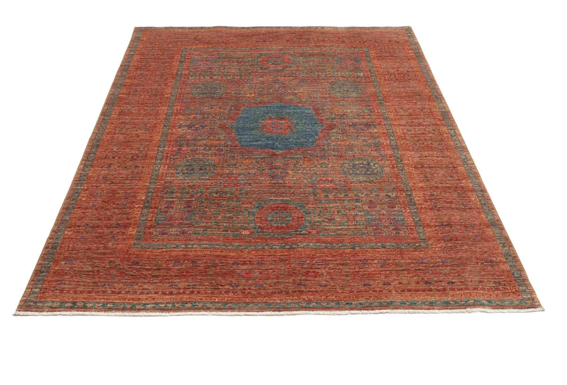 Mamluk Orientteppich aus Pakistan, 150 × 194 cm