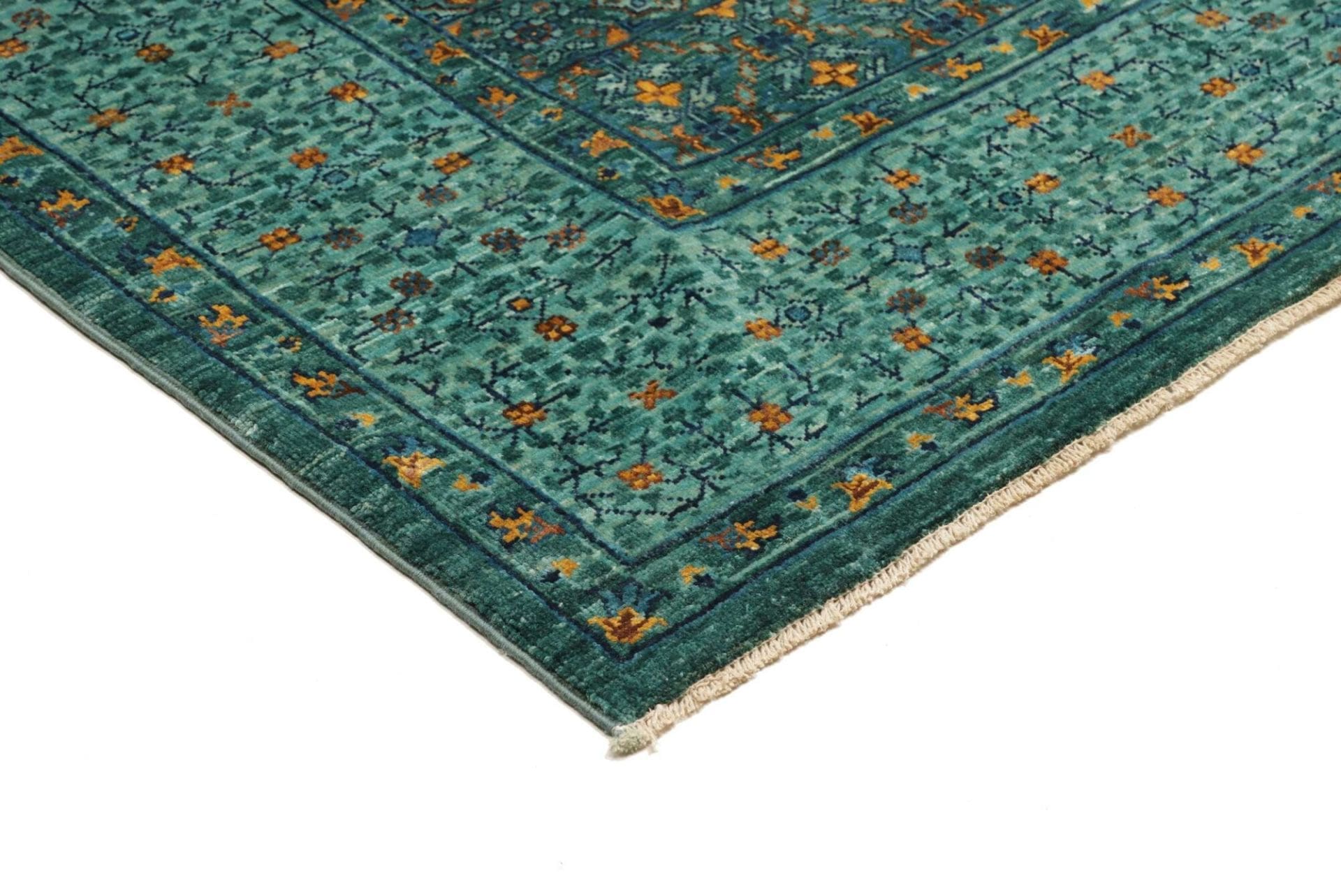 Handgeknüpfter Mamluk Orientteppich, 160 × 203 cm, Wolle