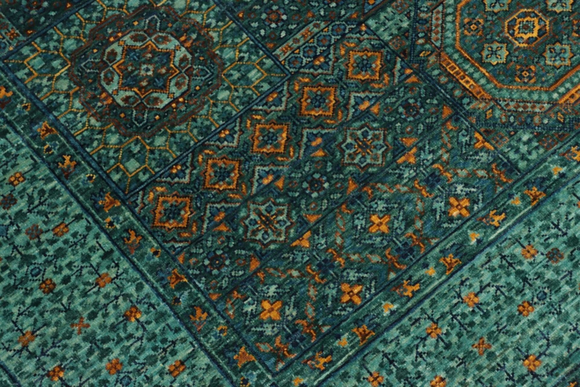Handgeknüpfter Mamluk Orientteppich, 160 × 203 cm, Wolle