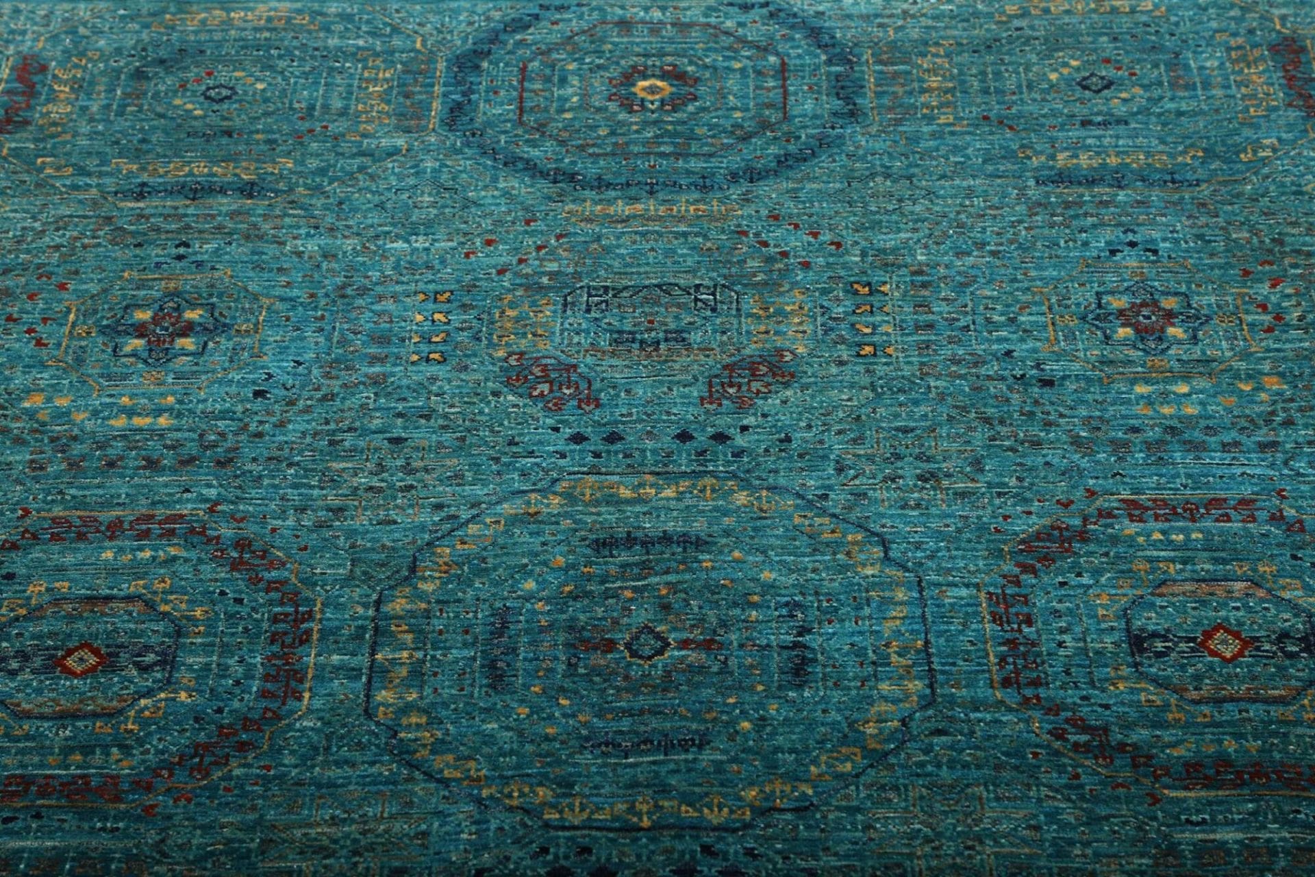 Mamluk Orientteppich 129 × 183 cm aus Wolle, handgeknüpft