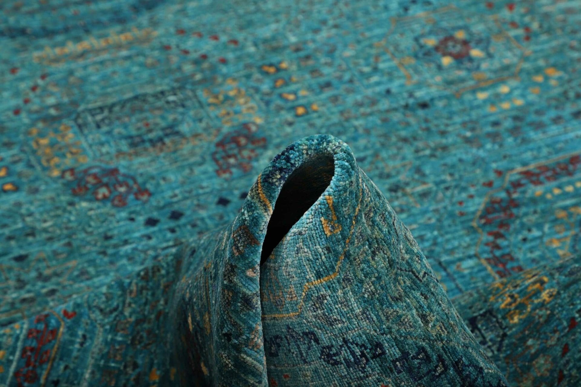 Mamluk Orientteppich 129 × 183 cm aus Wolle, handgeknüpft