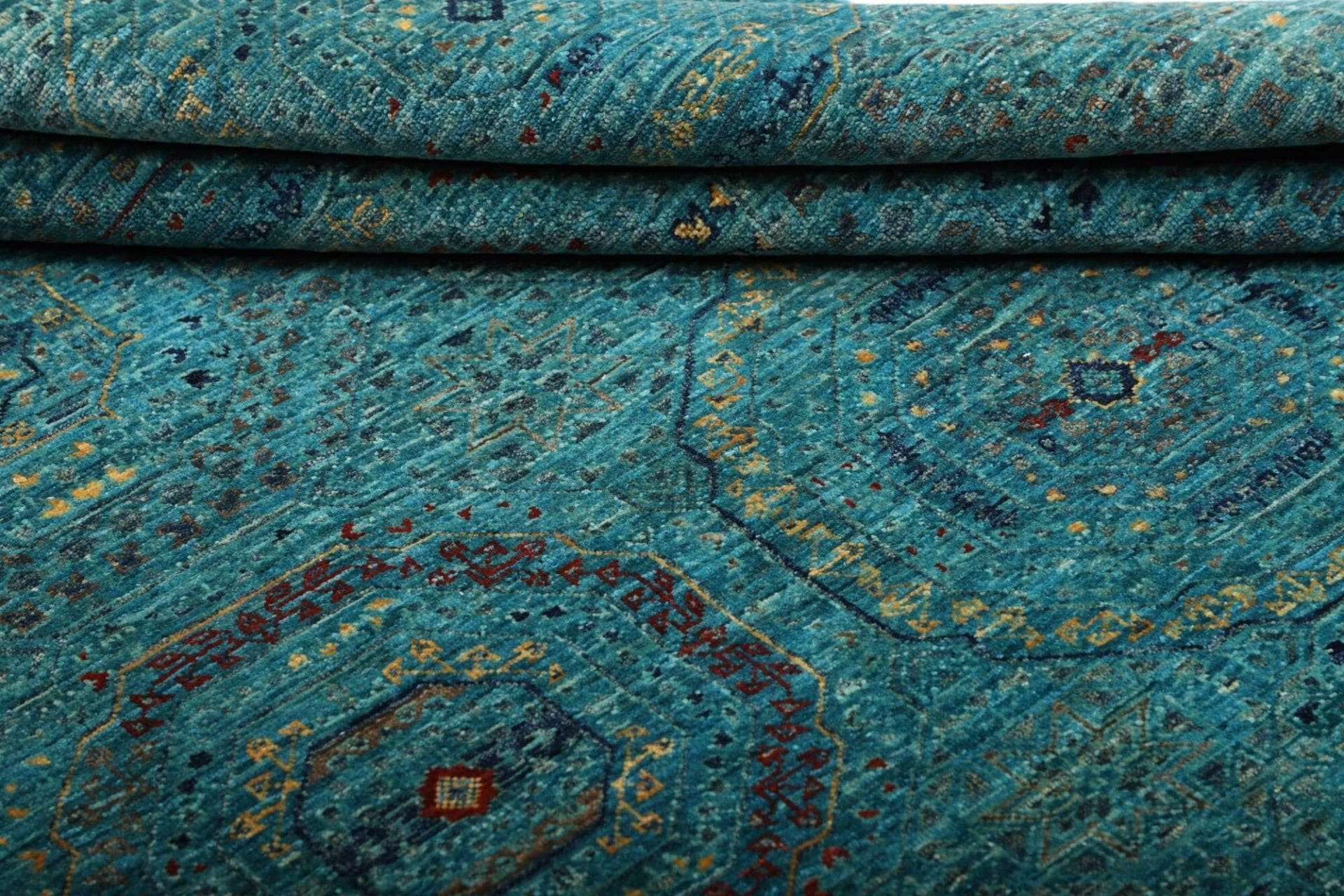 Mamluk Orientteppich 129 × 183 cm aus Wolle, handgeknüpft