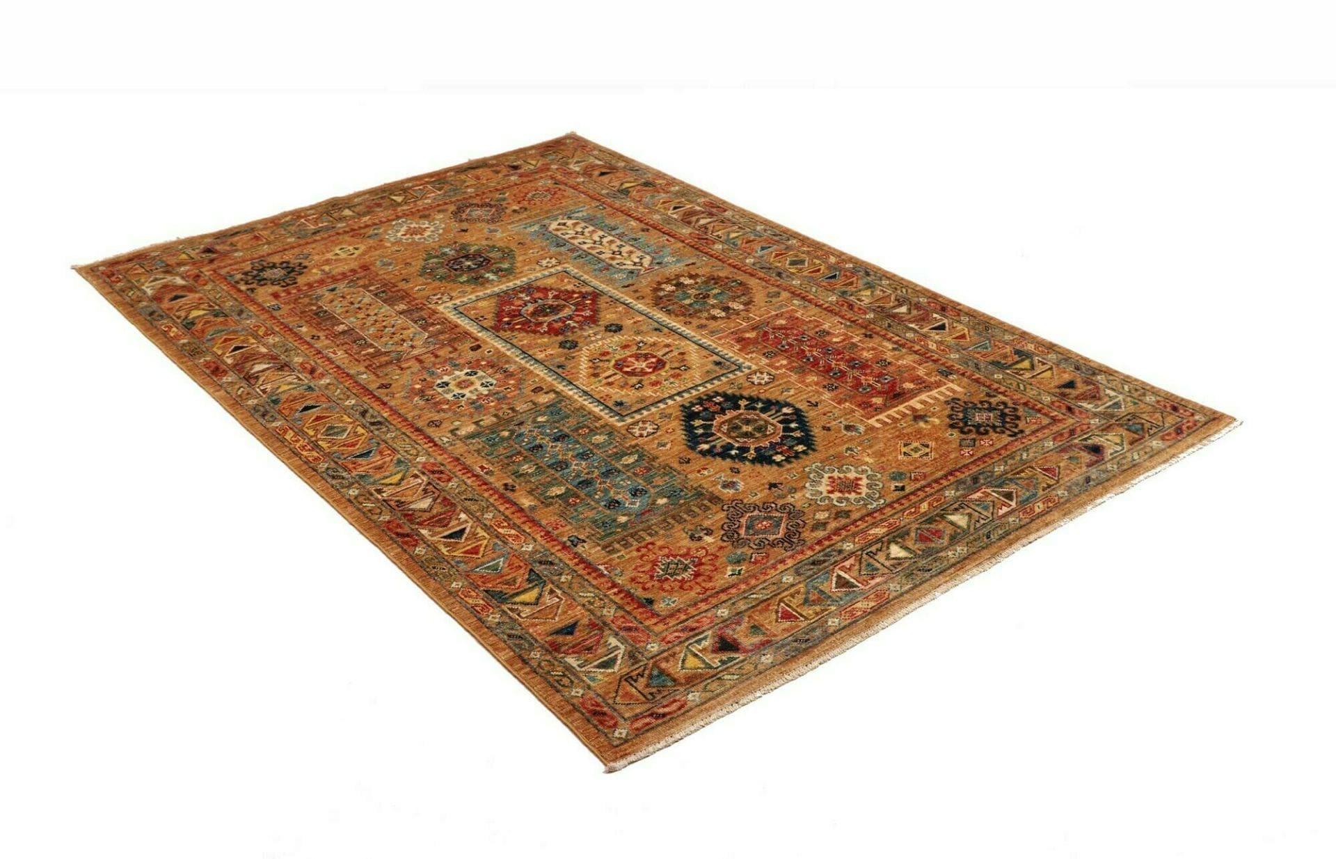 Handgeknüpfter Samarkand Orientteppich 128 × 185 cm