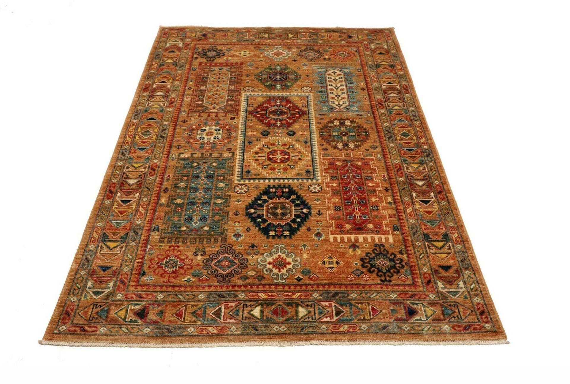 Handgeknüpfter Samarkand Orientteppich 128 × 185 cm