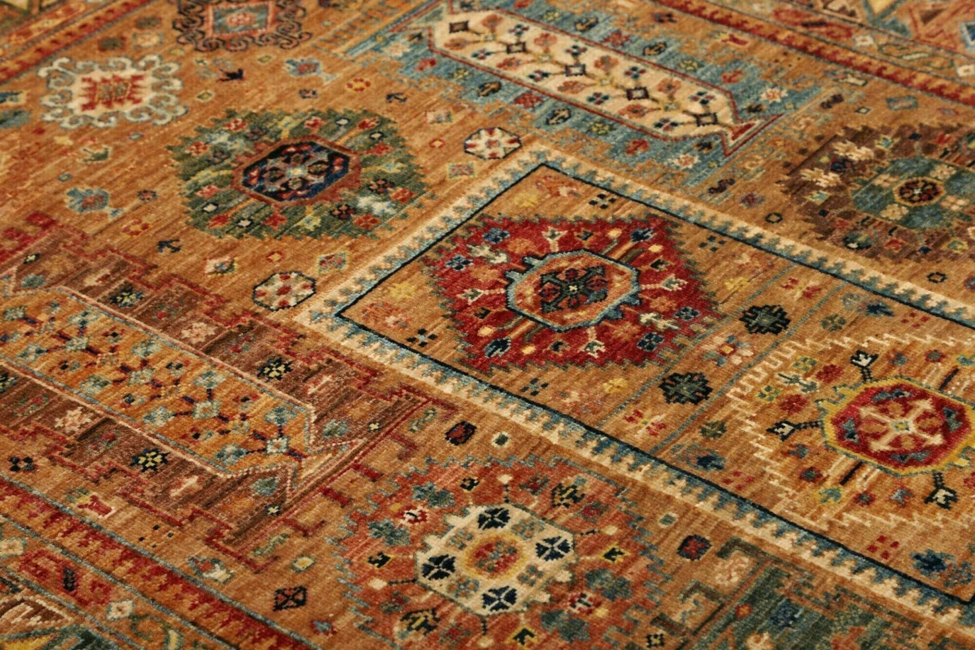 Handgeknüpfter Samarkand Orientteppich 128 × 185 cm
