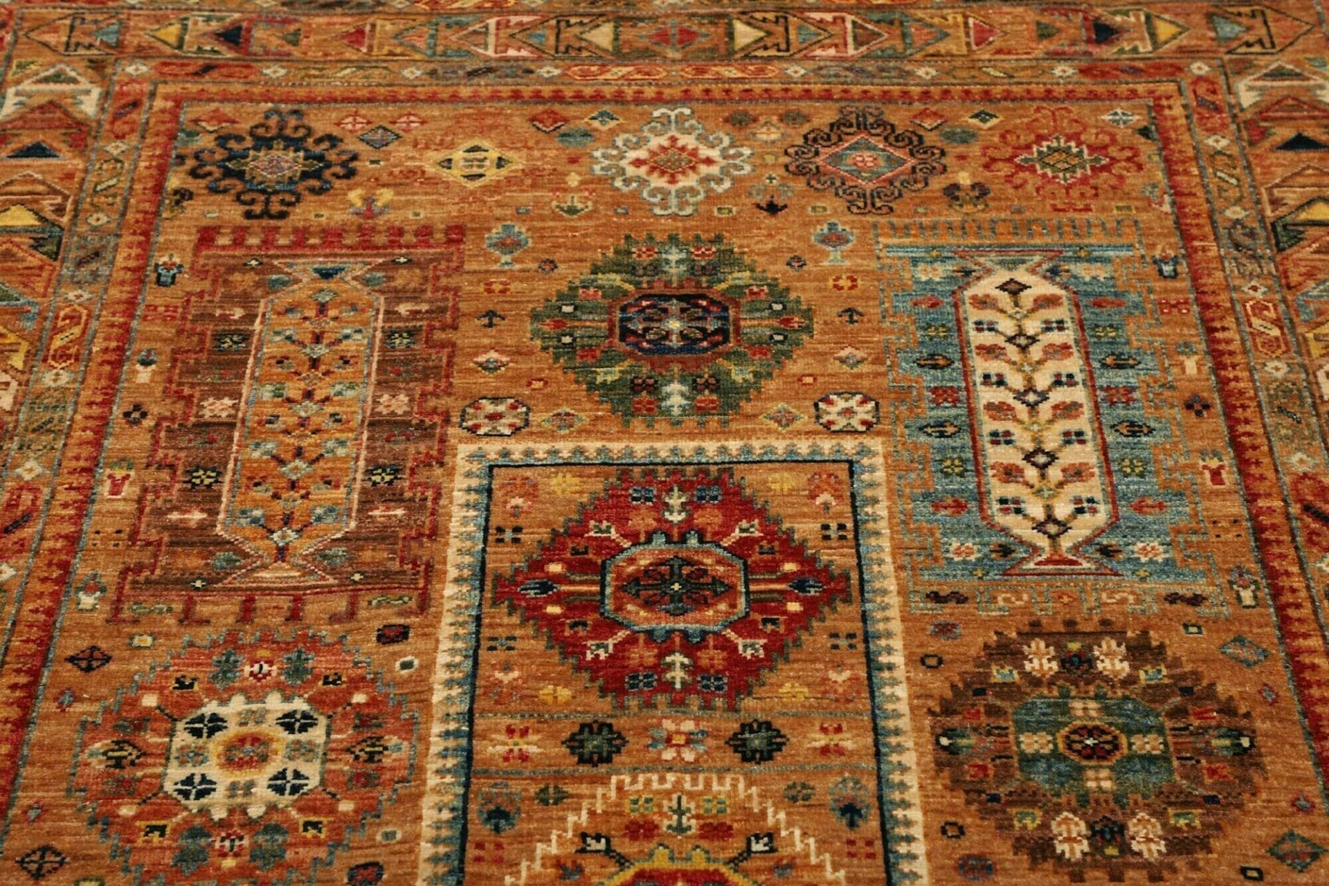 Handgeknüpfter Samarkand Orientteppich 128 × 185 cm