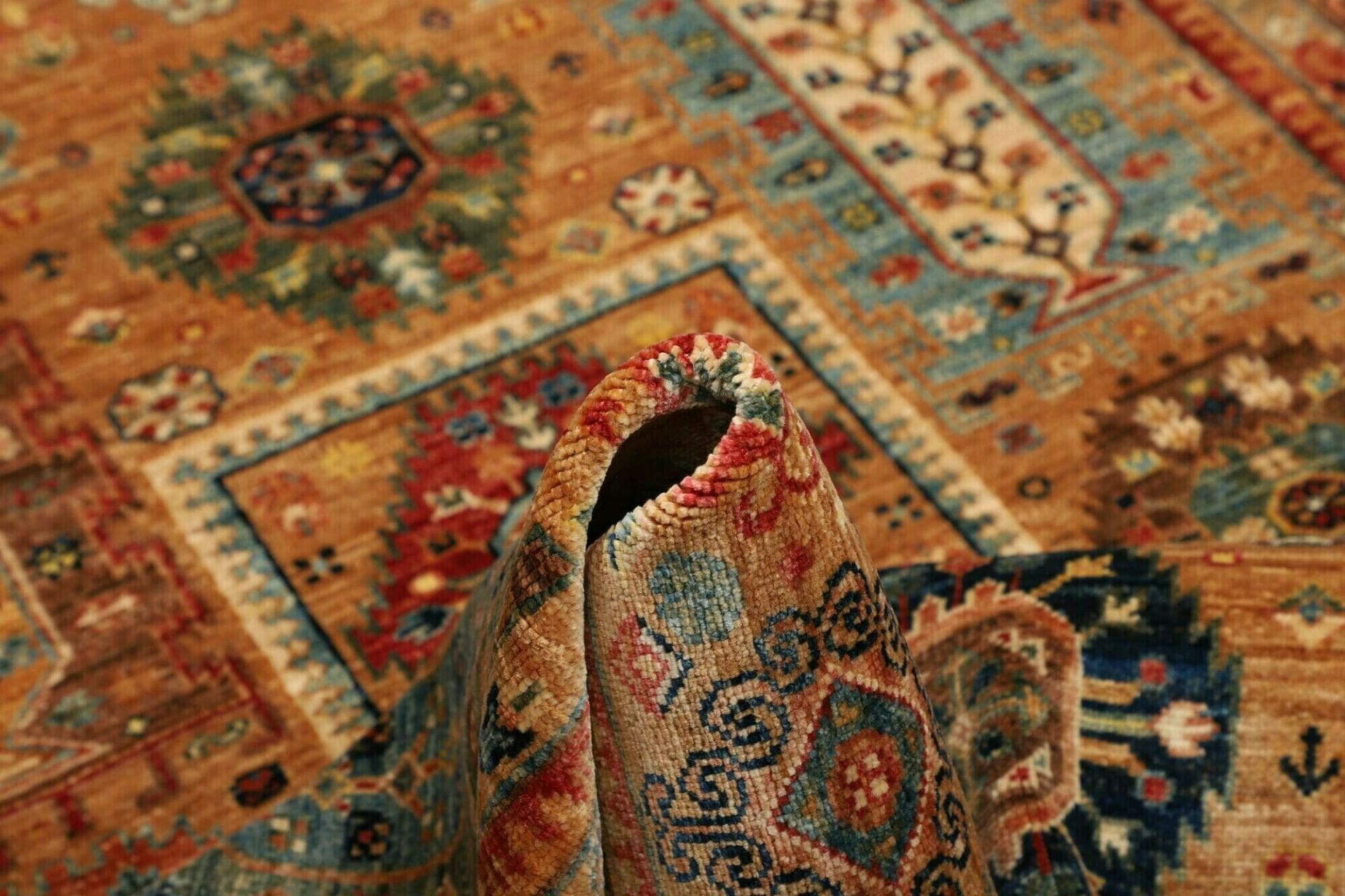 Handgeknüpfter Samarkand Orientteppich 128 × 185 cm