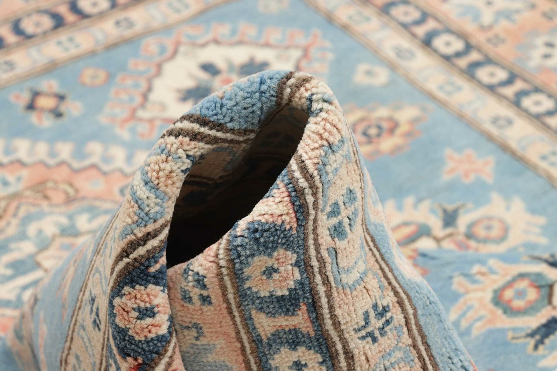 Kazak Orientteppich 152 × 207 cm aus Wolle, handgeknüpft
