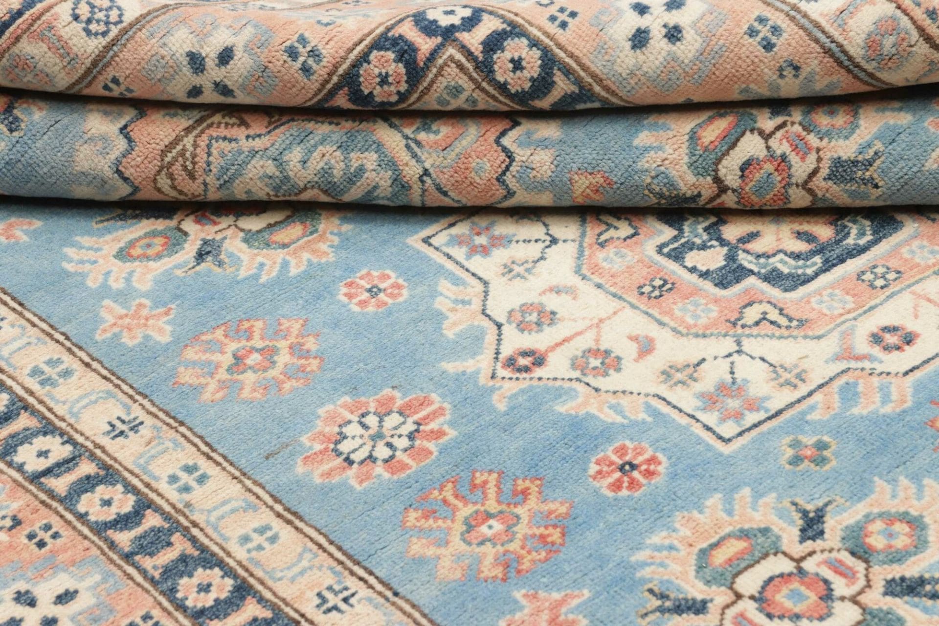 Kazak Orientteppich 152 × 207 cm aus Wolle, handgeknüpft