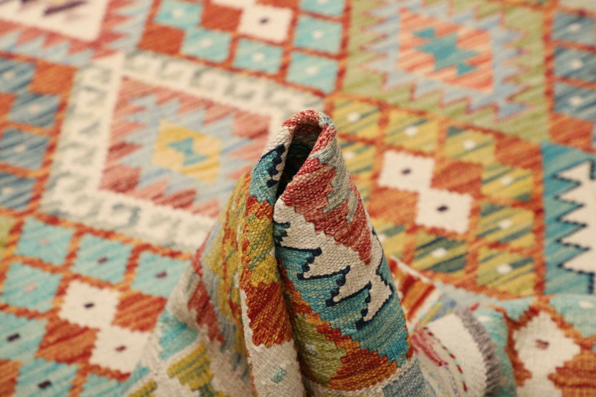 Kelim aus Pakistan, 157 × 201 cm