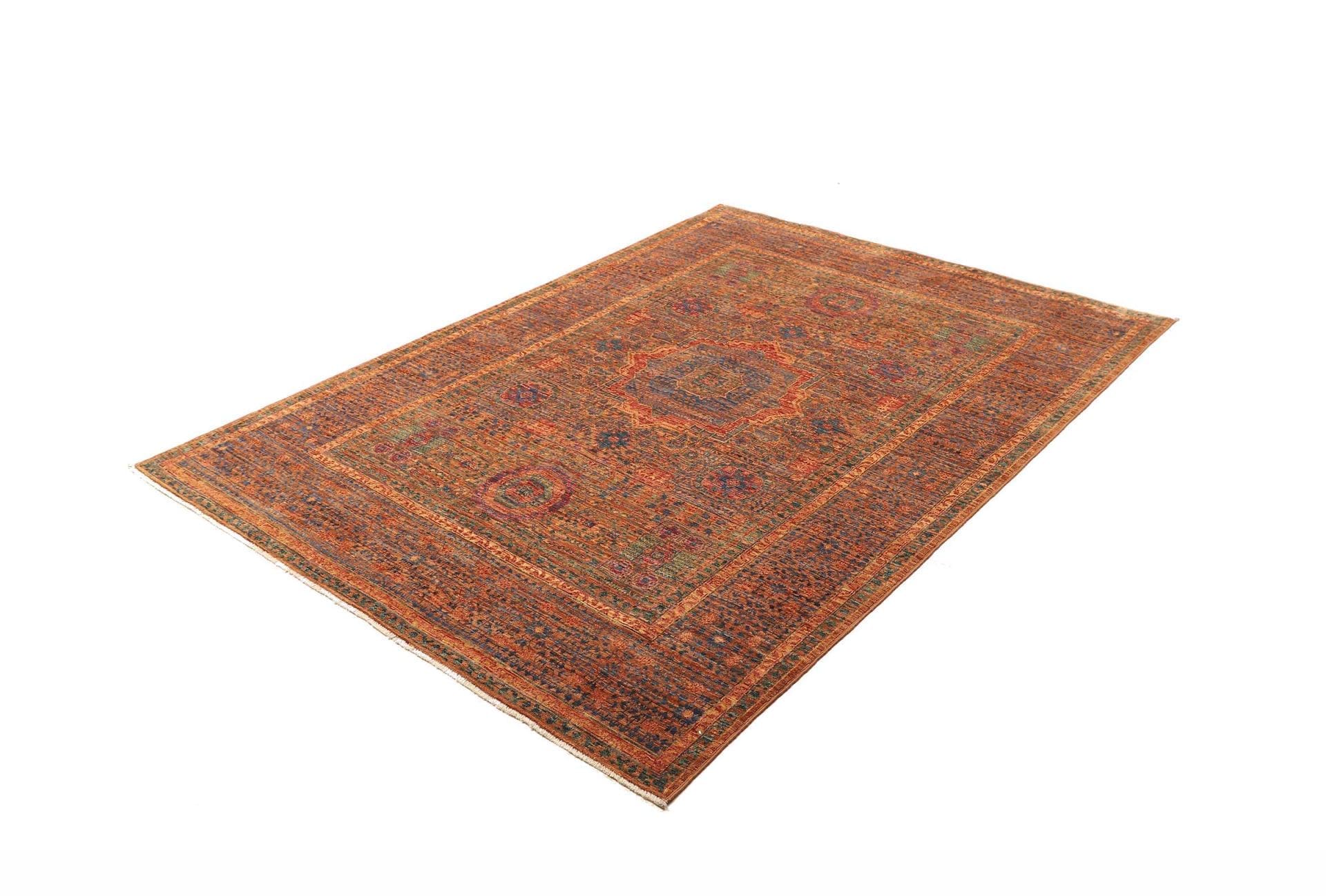 mamluk-orientteppich-150-x-205cm-handgeknupft-schurwolle-1 Handgeknüpfter Mamluk Orientteppich 150 × 205 cm