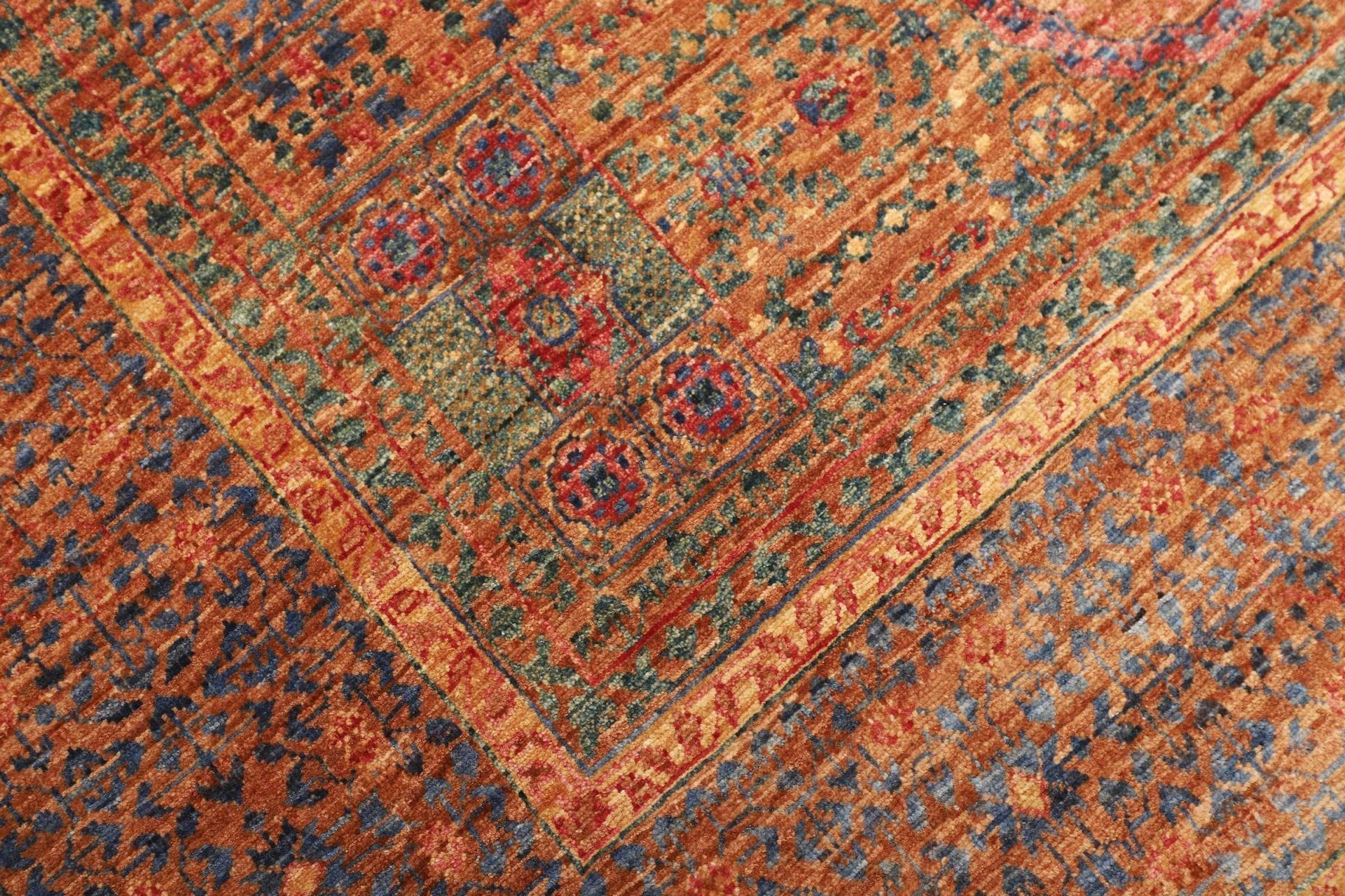 mamluk-orientteppich-150-x-205cm-handgeknupft-schurwolle-5 Handgeknüpfter Mamluk Orientteppich 150 × 205 cm