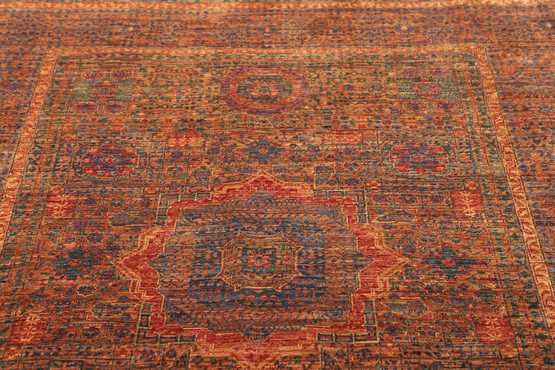 mamluk-orientteppich-150-x-205cm-handgeknupft-schurwolle-7 Handgeknüpfter Mamluk Orientteppich 150 × 205 cm