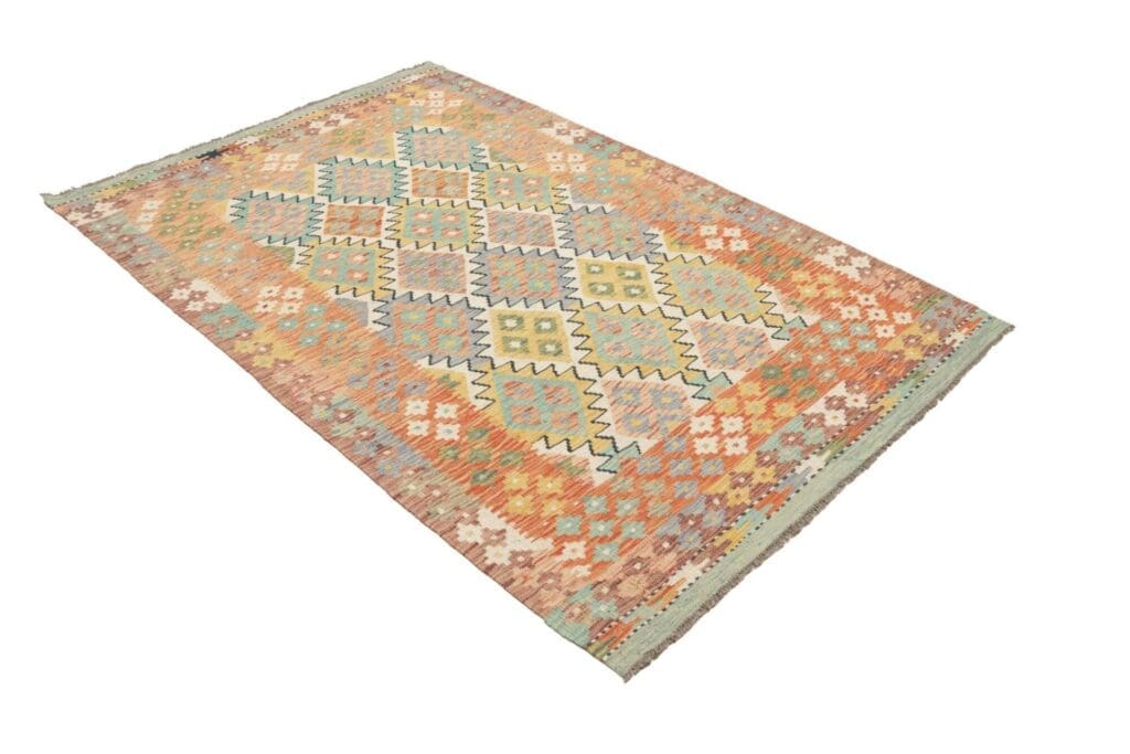 Orientteppich Pakistan 127 x 190 cm Schurwolle handgewebt