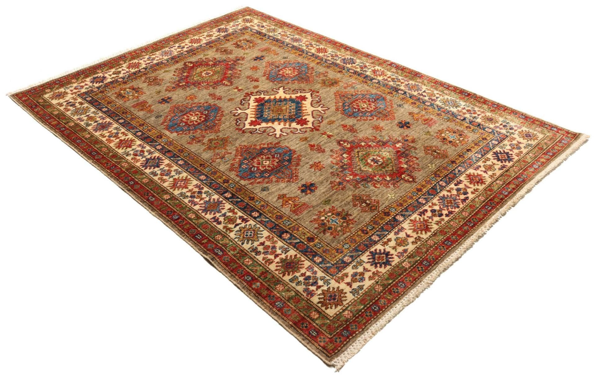 Kazak Orientteppich aus Pakistan, 148 × 203 cm