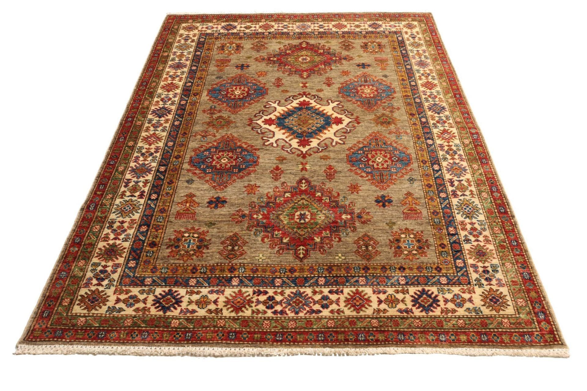 Kazak Orientteppich aus Pakistan, 148 × 203 cm