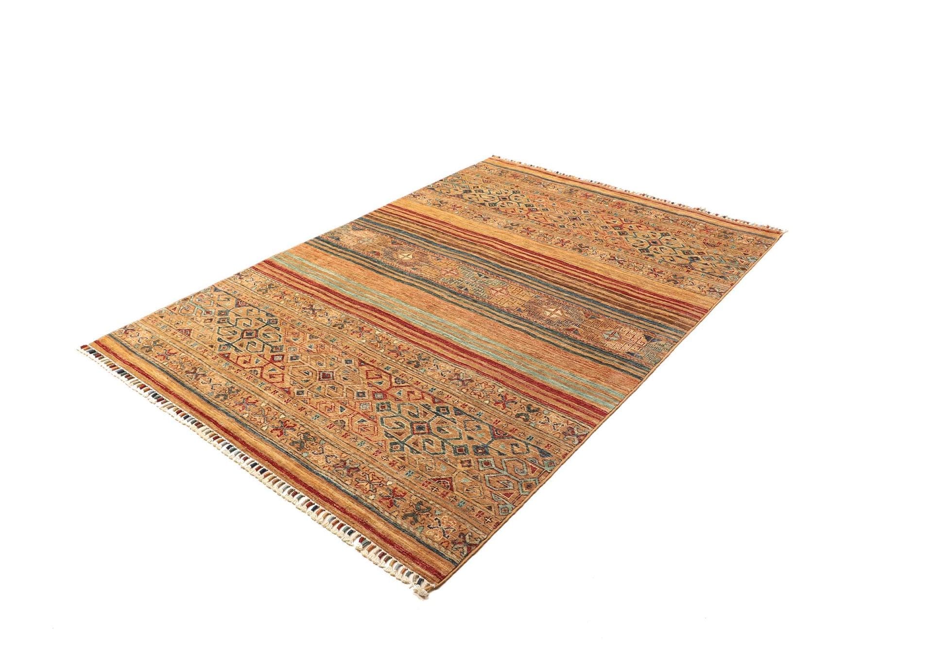 Samarkand Orientteppich 151 × 208 cm aus Wolle, handgeknüpft